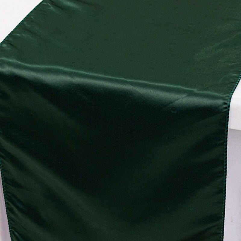 12x108 Lamour Satin Table Runner - Elegant Dining Table Decor for Weddings, Parties & Special Events - Premium Polyester Fabric with Glossy Finish - Perfect for Holiday Dinners & Formal Occasions