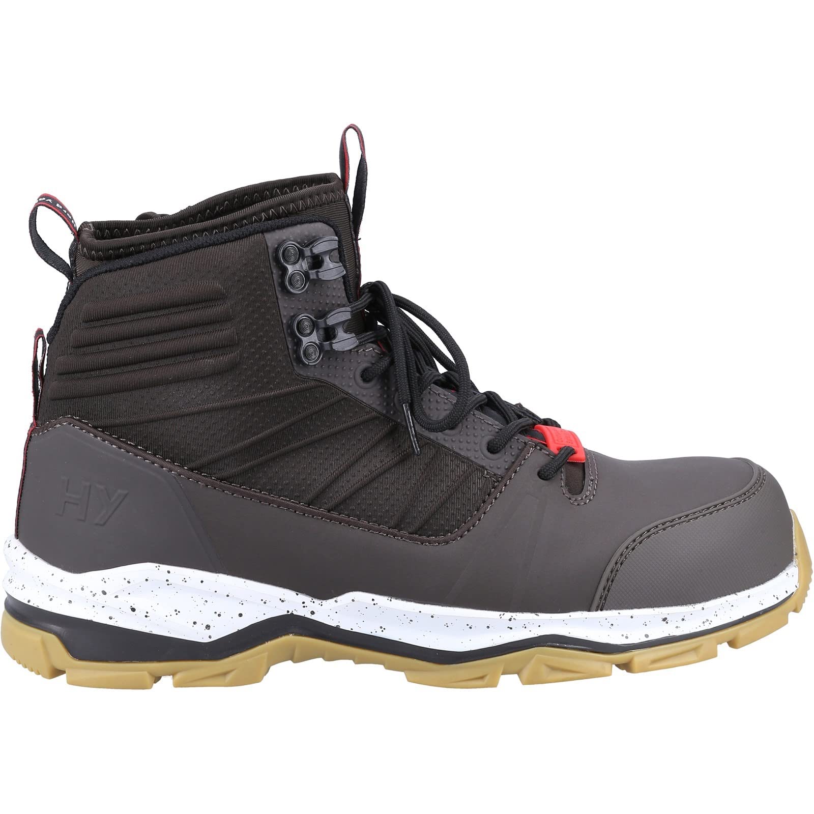 Hard Yakka Neo 2.0 PR Hybrid Side Zip Safety Boots for Men - Steel Toe Work Boots with Slip Resistance & Electrical Hazard Protection - Ideal for Construction, Warehouse & Industrial Work Environments