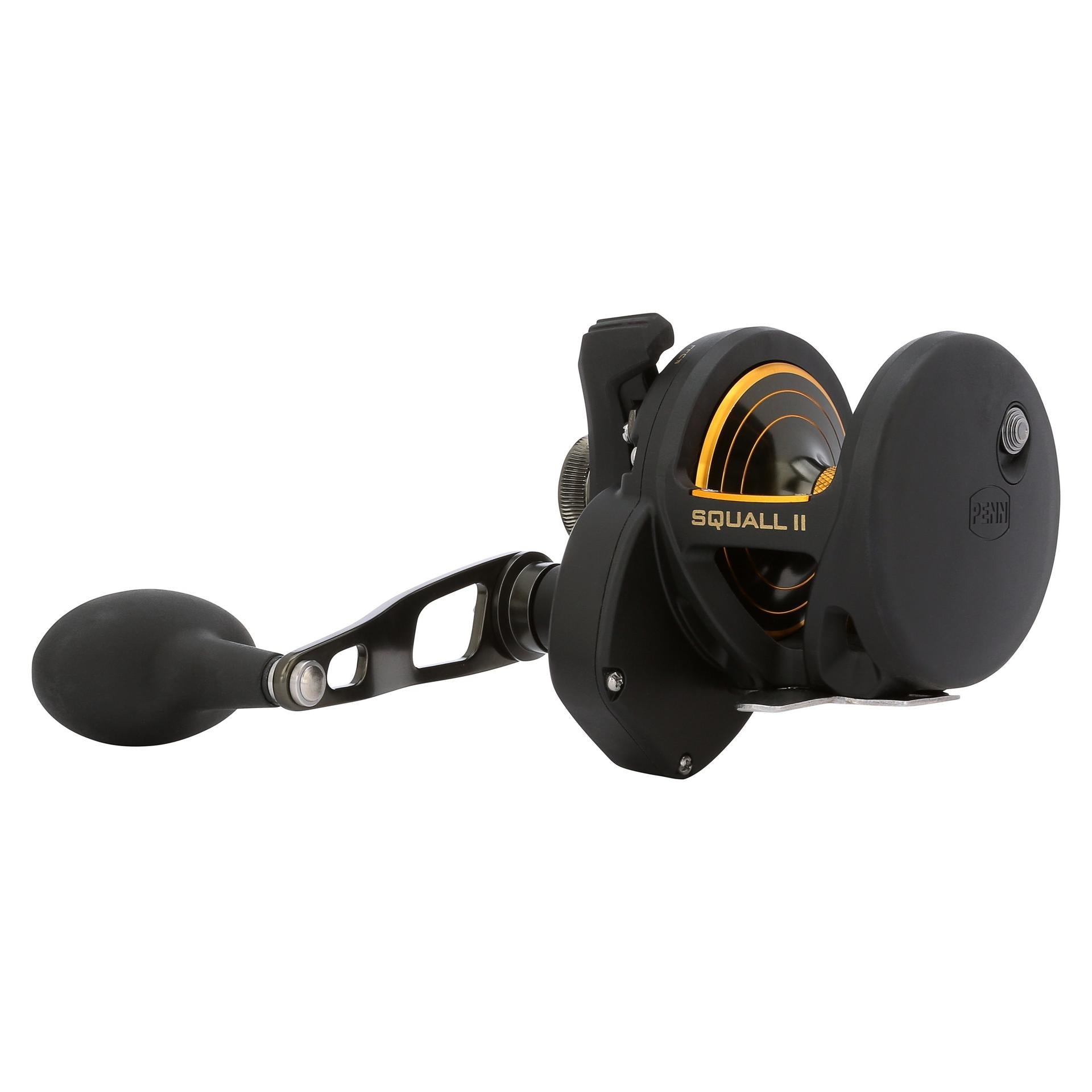 Squall® II Lever Drag Conventional Fishing Reel - Saltwater & Freshwater Trolling Reel for Offshore & Inshore Fishing