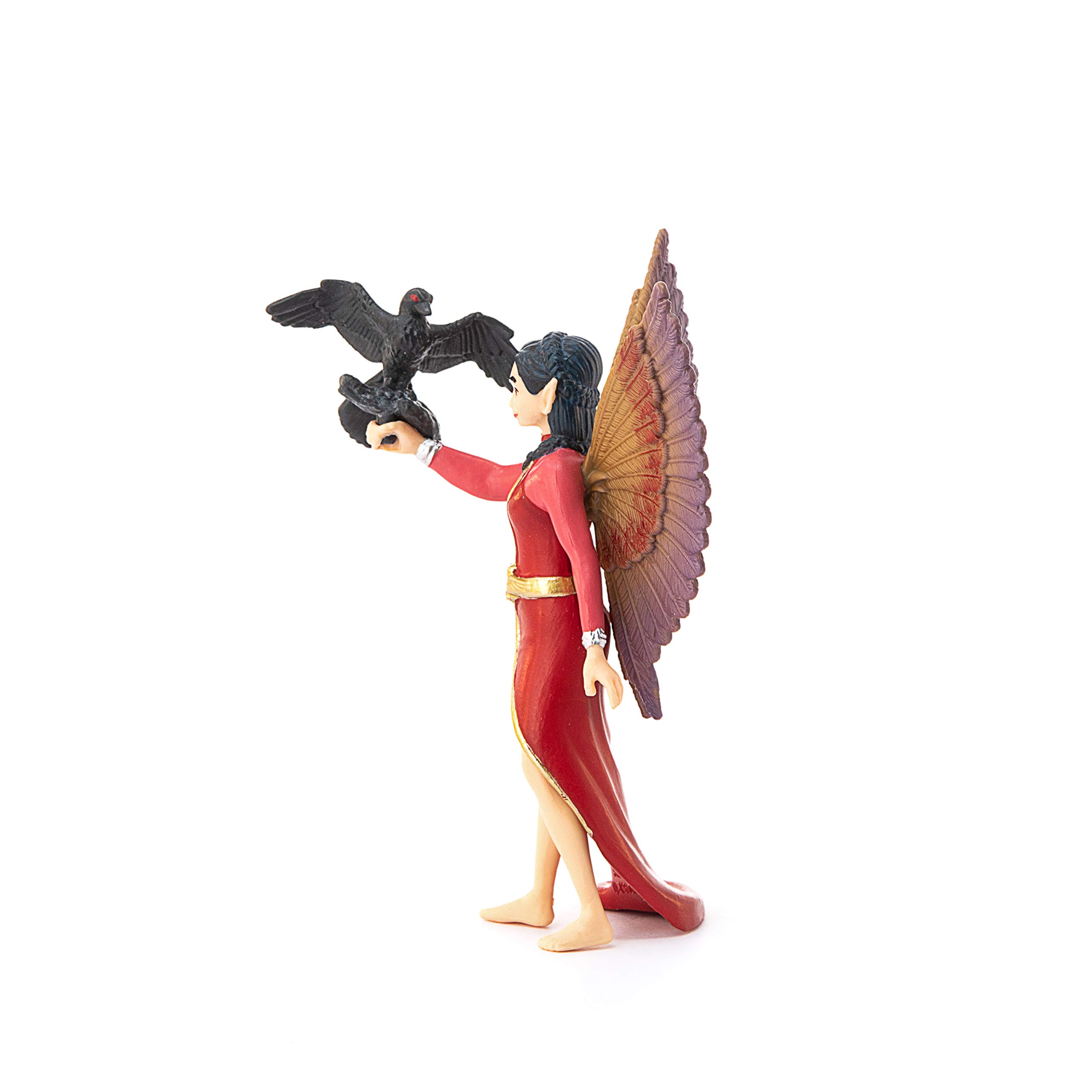 Schleich Bayala Movie Fairy Princess and The Unicorn Character Toy Set - Fairy Nuray with Raven Munyn, Fantasy Play Figure for Kids Ages 5+ | Perfect for Imaginative Play, Storytelling & Collectible Displays