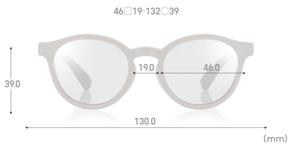 JINS x Snow Peak Rubber Sunglasses for Kids - UV Protection, Flexible Frame (Model 016, Size 85) - Perfect for Outdoor Activities, Beach, and Sports