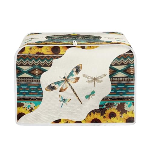 Aztec Sunflower Dragonfly-Blue