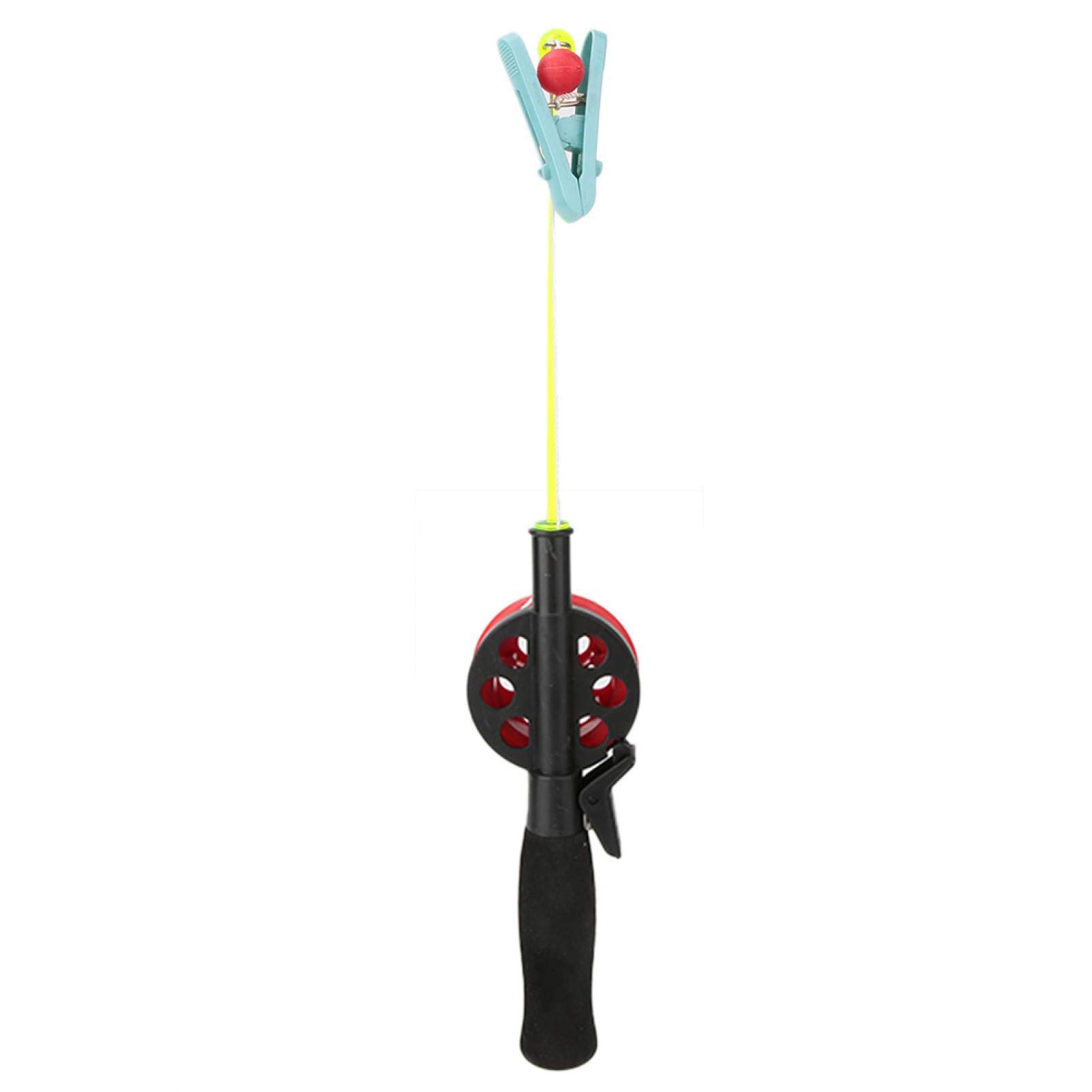 Outdoor Fishing Pole and Reel Combo Set - Lightweight Ice Fishing Rod for Kids & Beginners - Perfect for Freshwater, Saltwater, and Ice Fishing Adventures