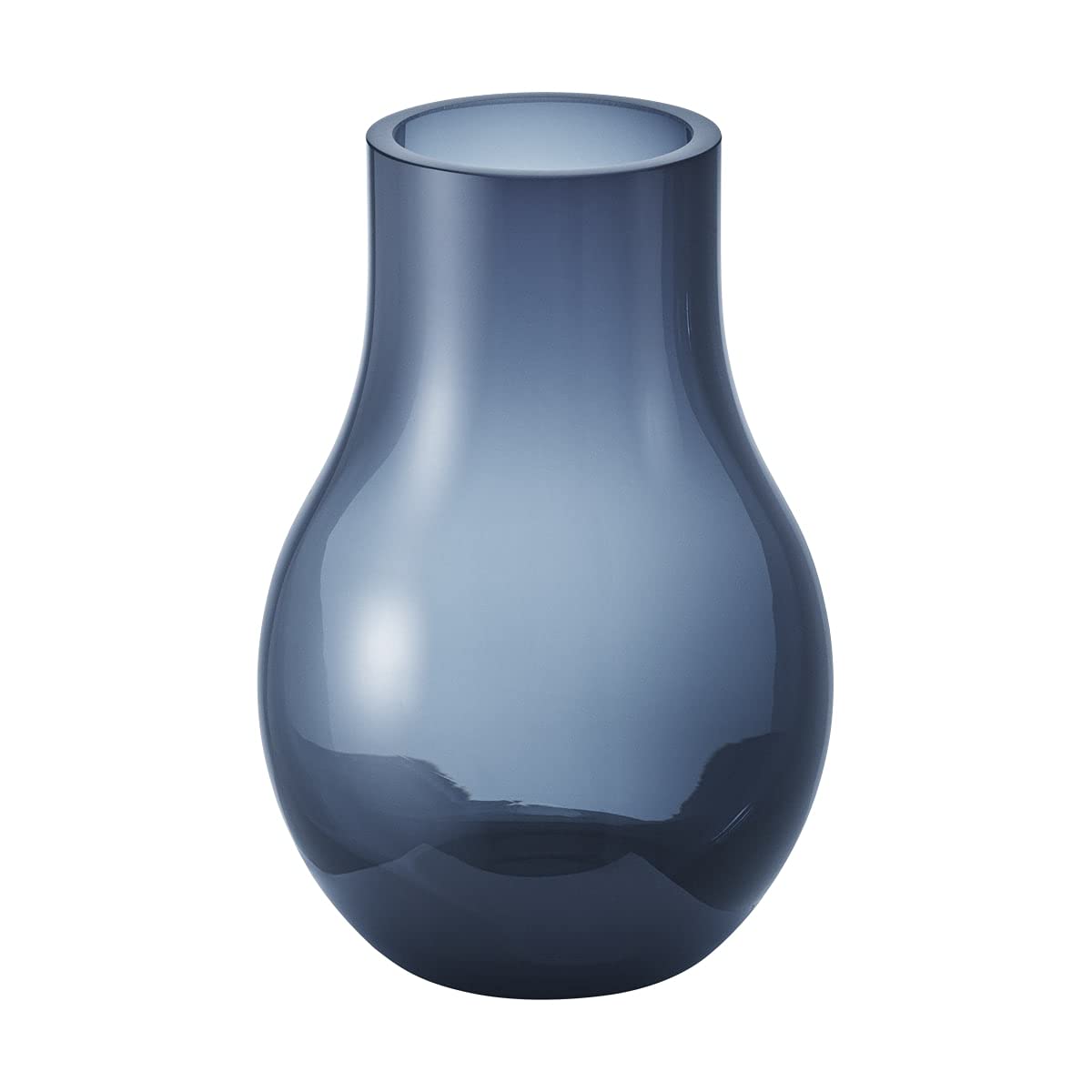 Georg Jensen Cafu Vase - Extra Small Handcrafted Scandinavian Design Glass Vase for Home Decor, Wedding Centerpieces & Gift Giving
