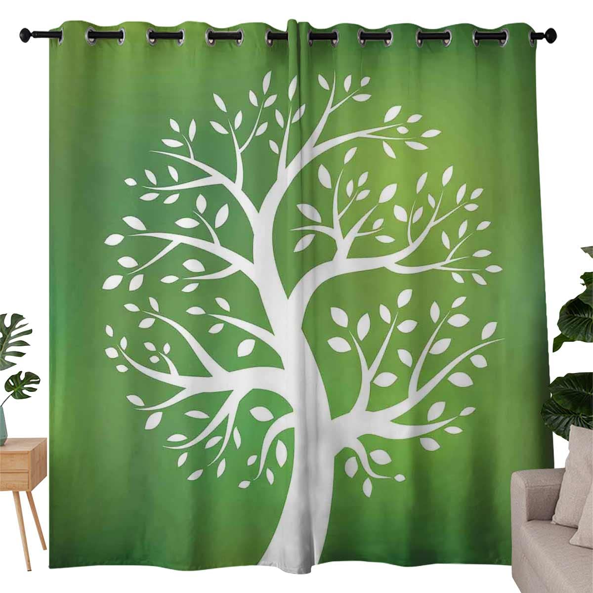 Thermal Insulated Blackout Curtains for Bedroom - 84