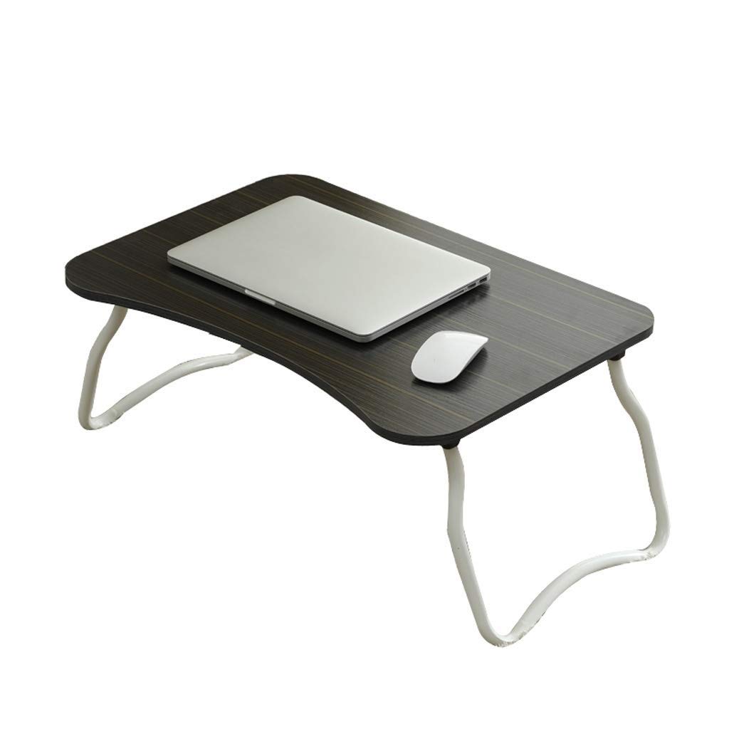 LLLY Folding Computer Desk with Bookshelf - Compact Home Office Desk for Study, Writing & Work | Space-Saving Workstation for Small Rooms, Apartments & Dorm Rooms