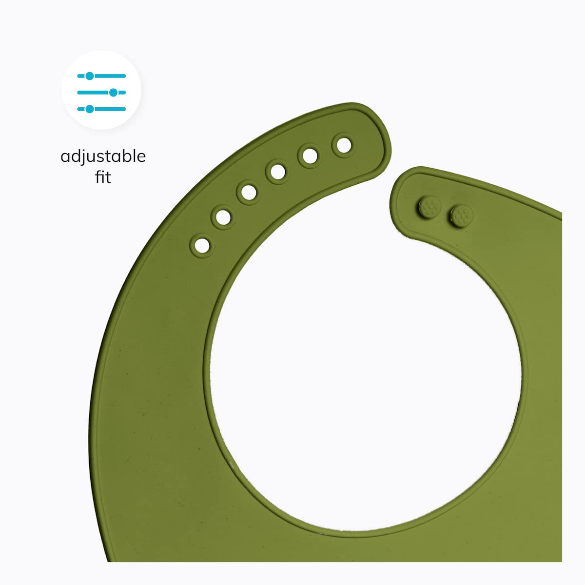 BraceAbility Silicone Adult Bib for Eating - Reusable & Washable Clothing Protector, Crumb Catcher for Elderly Men & Women - Ideal for Home Care, Nursing Homes & Mealtime Assistance