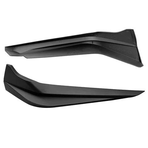 HPD Style 2PCS Front Bumper Splitters for 2022-2023 Honda Civic Sedan & Hatchback 11th Gen - Aggressive Front Lip Kit for Enhanced Styling & Aerodynamics | Perfect for Car Enthusiasts & Street Racing