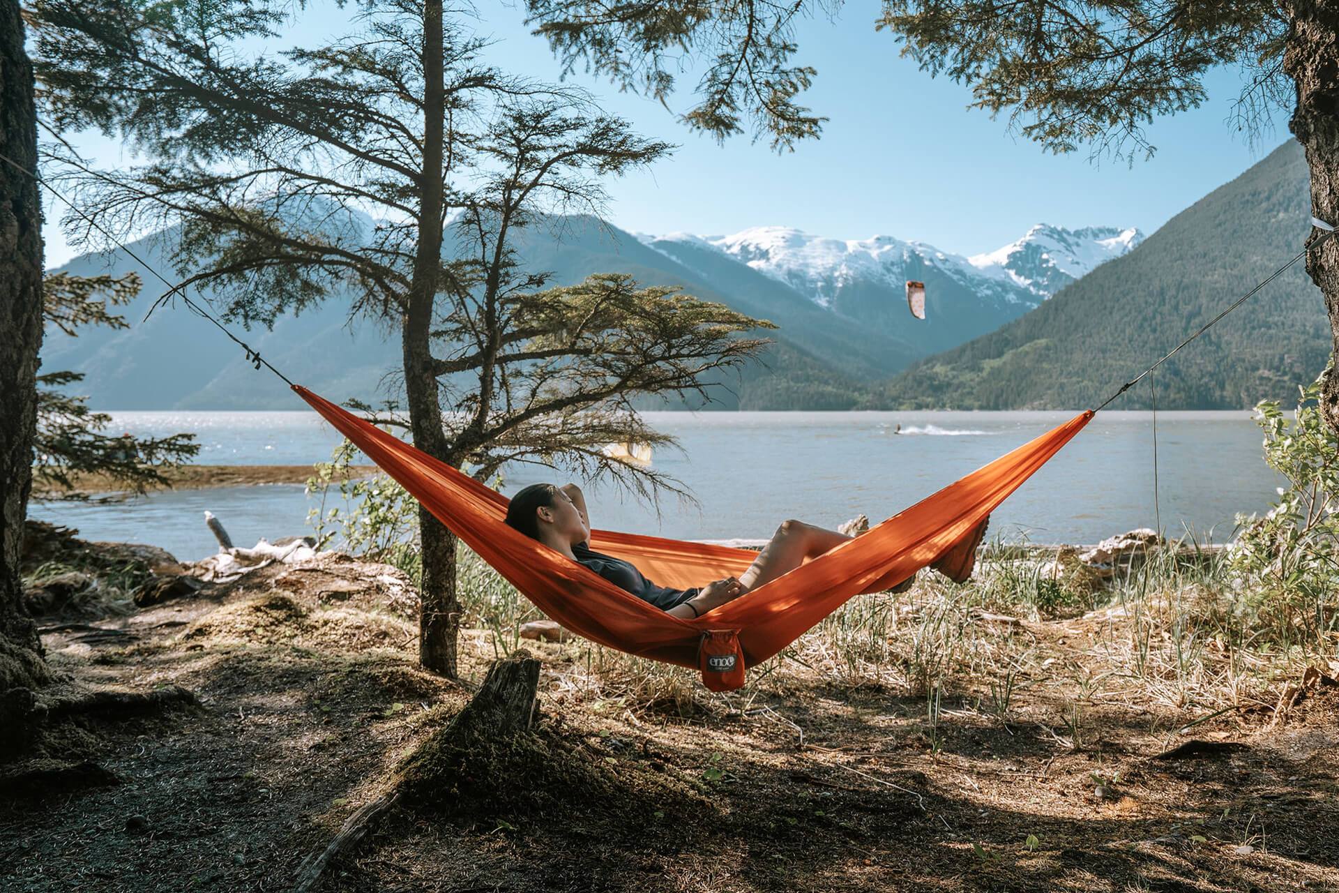 Sub6™ Ultralight Hammock - Lightweight Portable Camping Hammock for Backpacking, Hiking & Outdoor Adventures - Perfect for Travel, Beach & Backyard Relaxation
