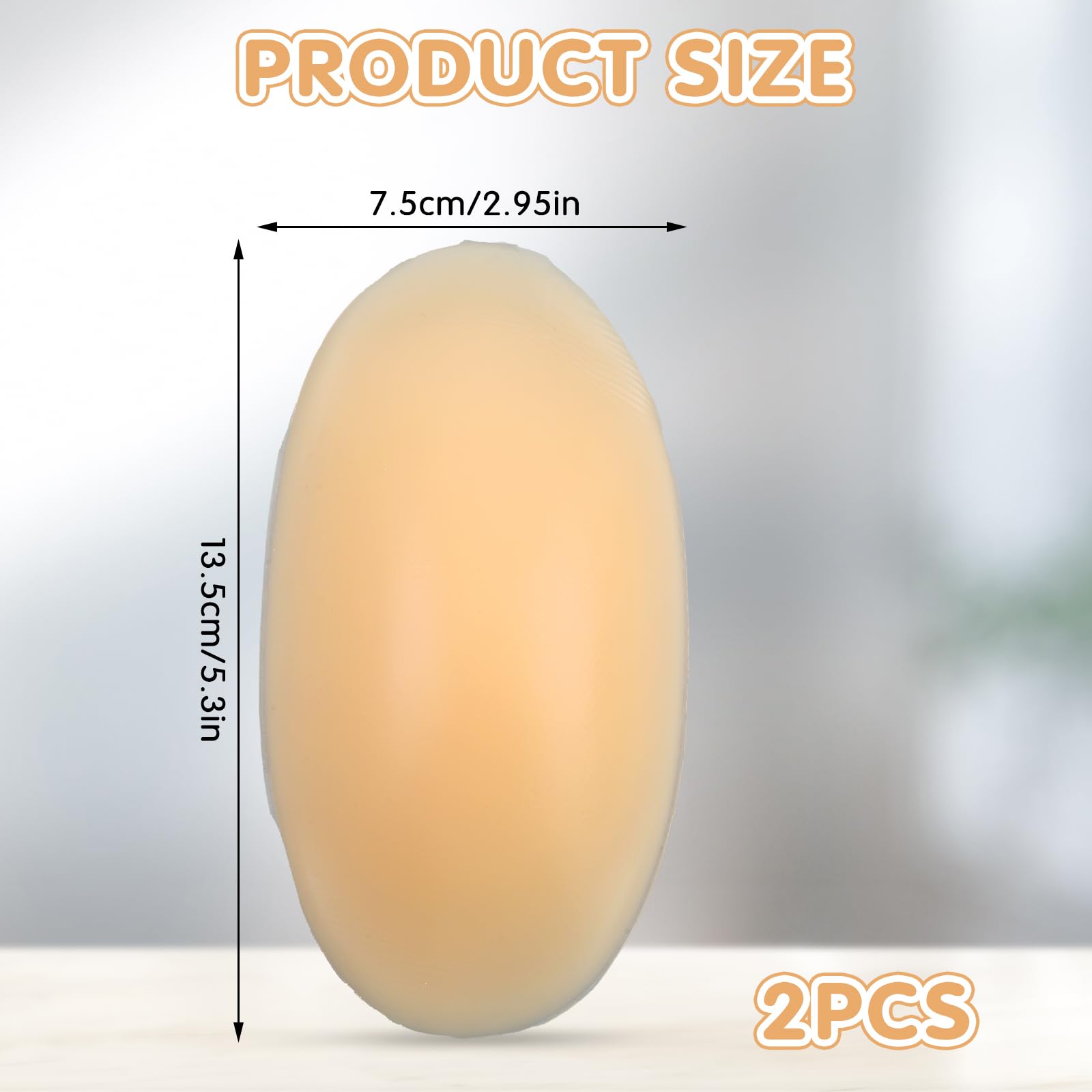 Anti-Slip Silicone Shoulder Pads for Women - Invisible Push-Up Shoulder Enhancers, Breathable & Reusable (1 Pair, Cream) | Perfect for Dresses, Tops & Formal Wear to Improve Posture & Outfit Fit