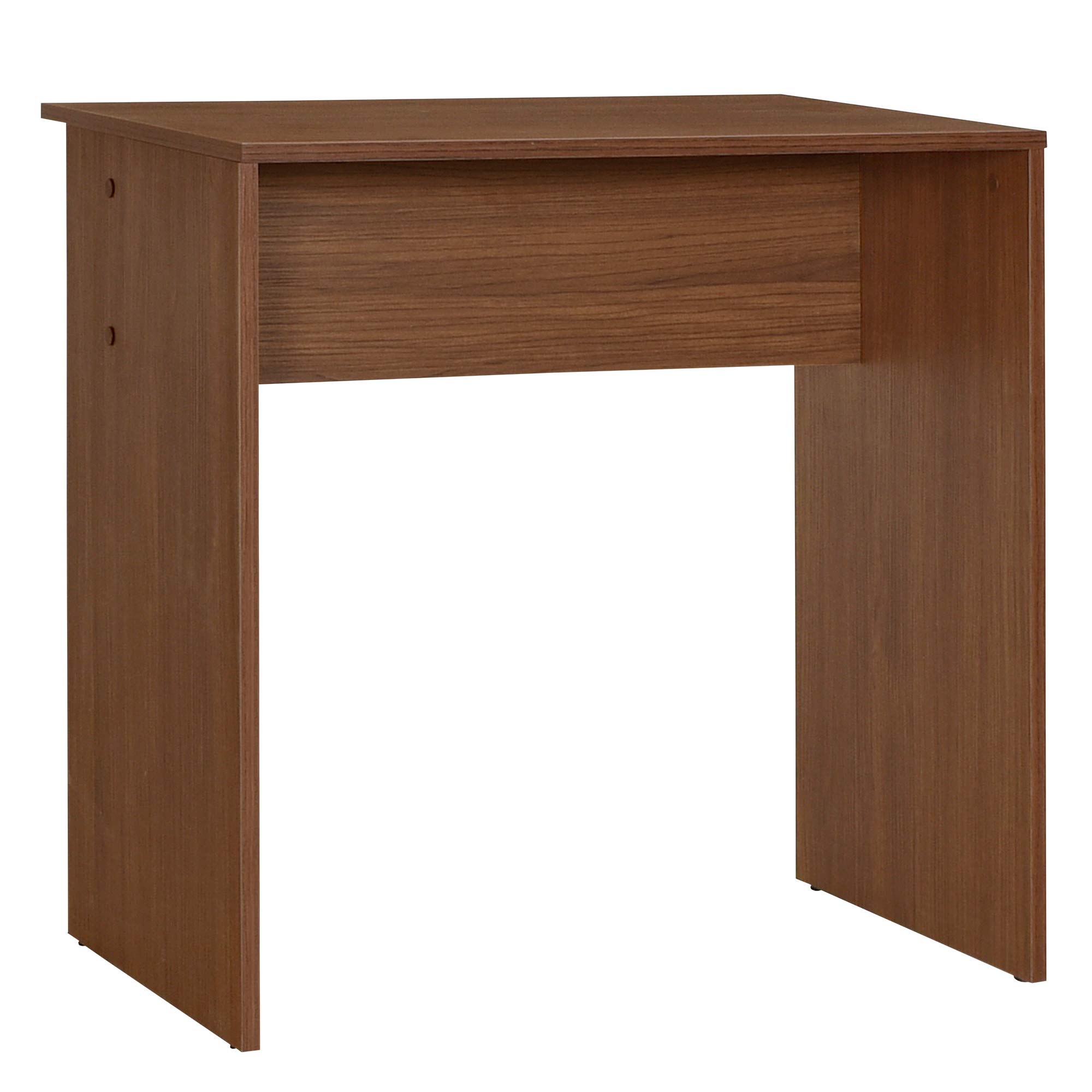 Niche Lux 28 Inch Walnut Home Office Writing Desk - Perfect for Study, Laptop Work & Small Space Home Office Setup
