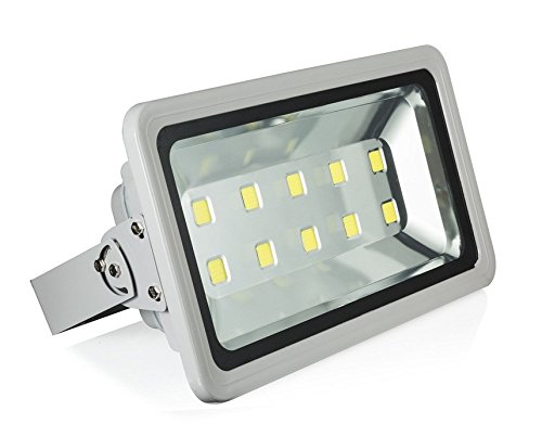 500W LED Flood Light Outdoor - Ultra Bright 6500K Daylight White - Waterproof Security Lighting for Garden, Parking Lot, Sports Court, Backyard, Warehouse & Construction Sites