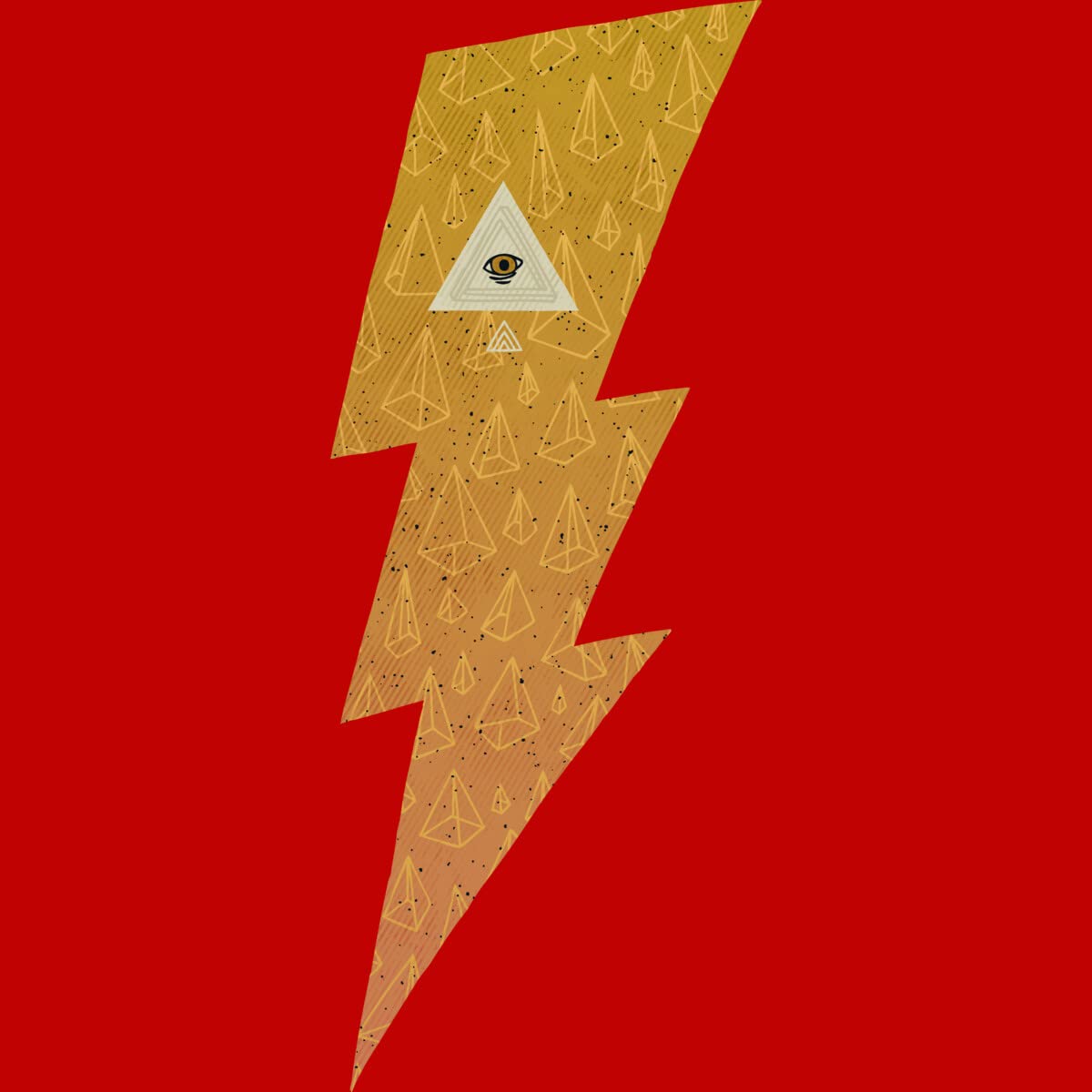 Design By Humans Men's Lightning Graphic Tank Top - Cool & Comfortable Muscle Tee for Casual Wear, Gym, and Summer Outfits
