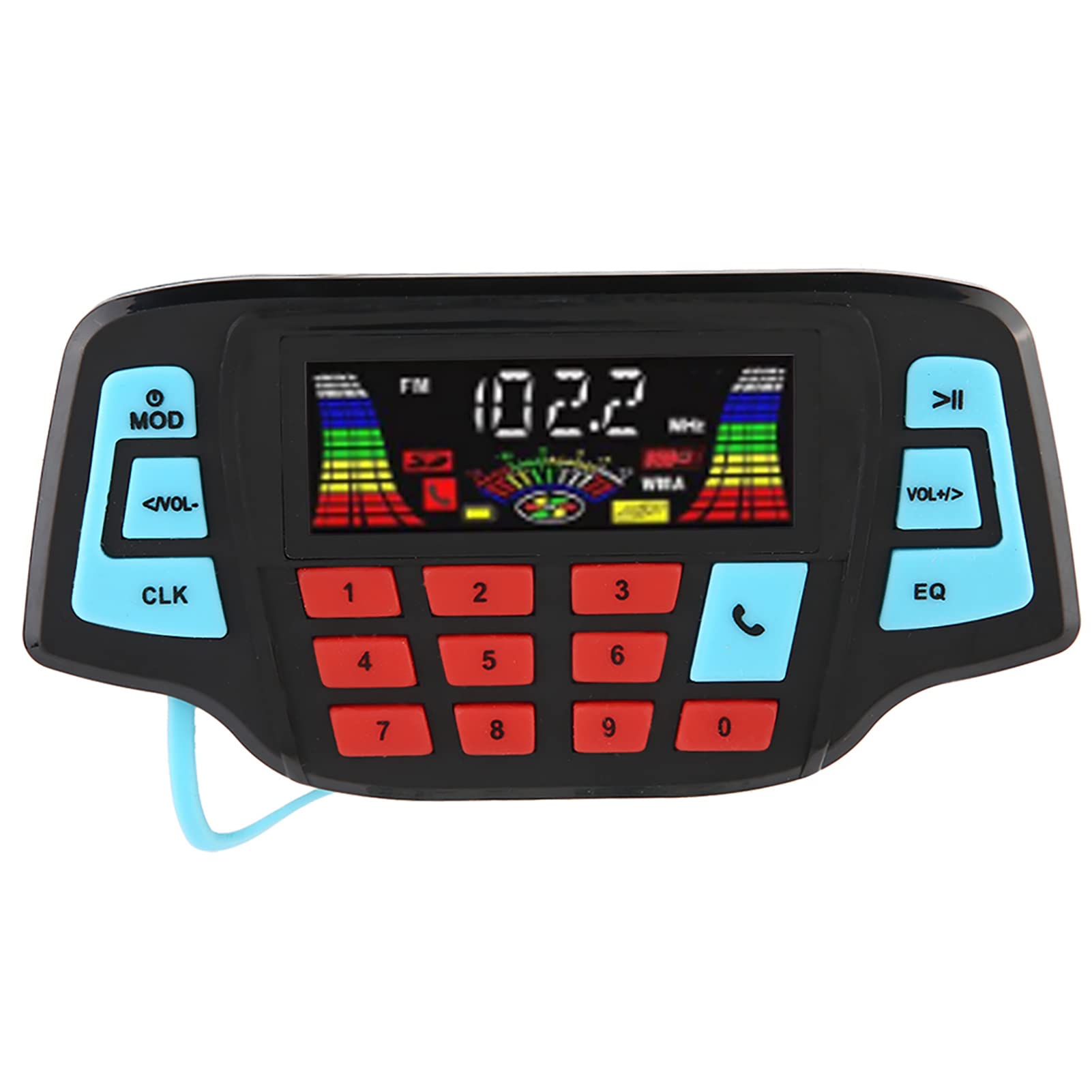 Waterproof Motorcycle Bluetooth Speakers with Amplifier - USB/SD for Outdoor Riding