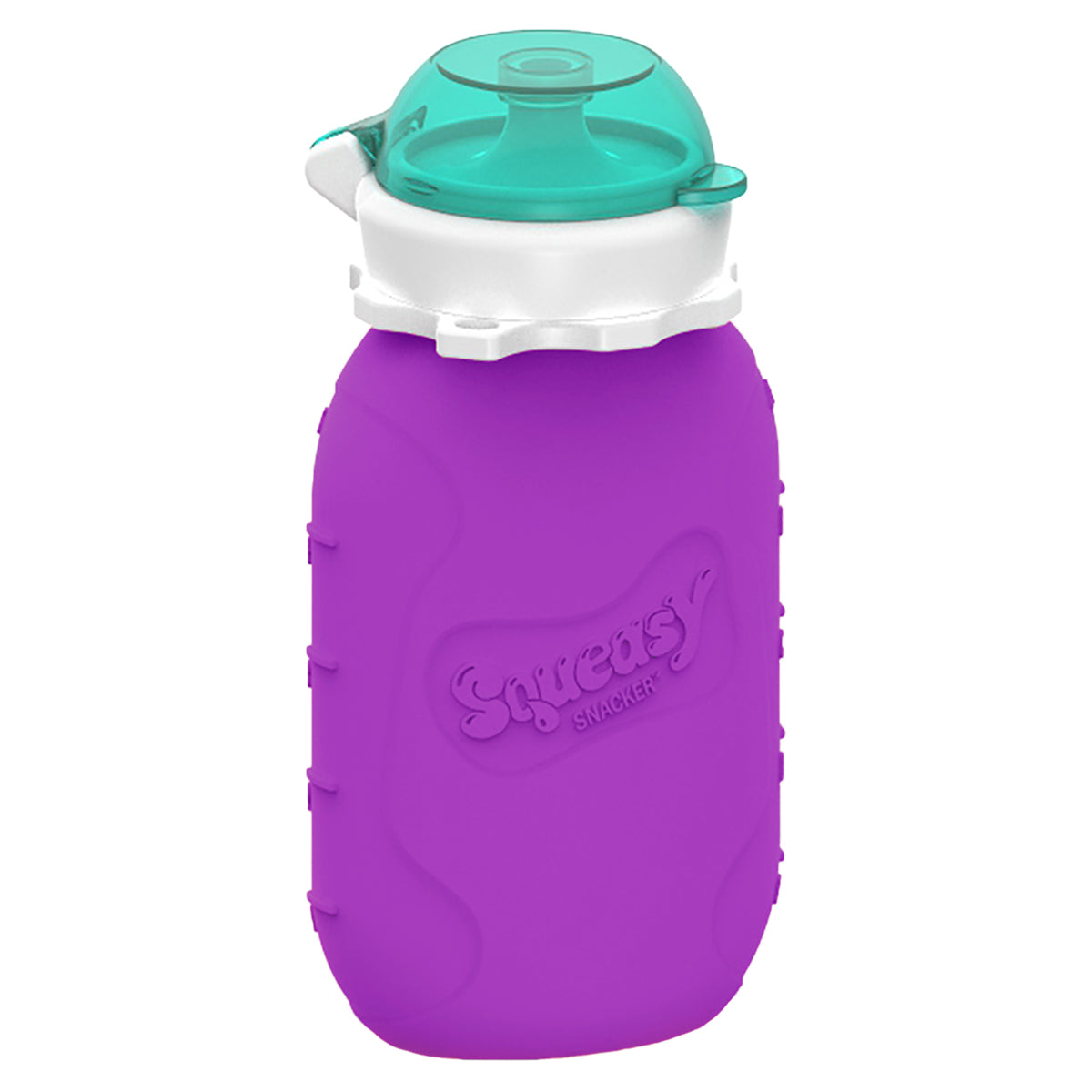 Squeasy Snacker - Reusable Silicone Food Pouch for Kids | BPA-Free, Leak-Proof Baby Food Storage | Perfect for Purees, Yogurt & Snacks On-The-Go | Ideal for Travel, School Lunch & Outdoor Activities