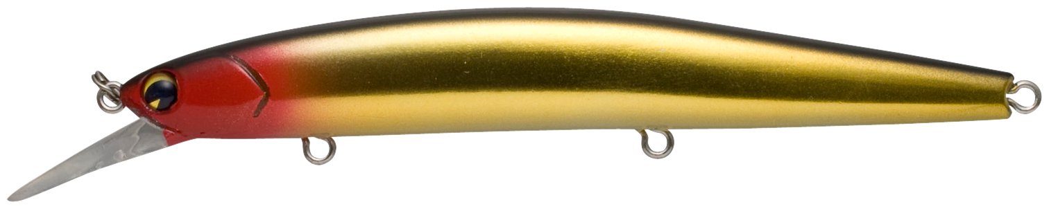Ima Japan Flit 120 Suspending Jerkbait Fishing Lure - 3 Hook Design for Bass, Walleye & Freshwater Fishing | Perfect for Casting, Trolling & Suspended Fish