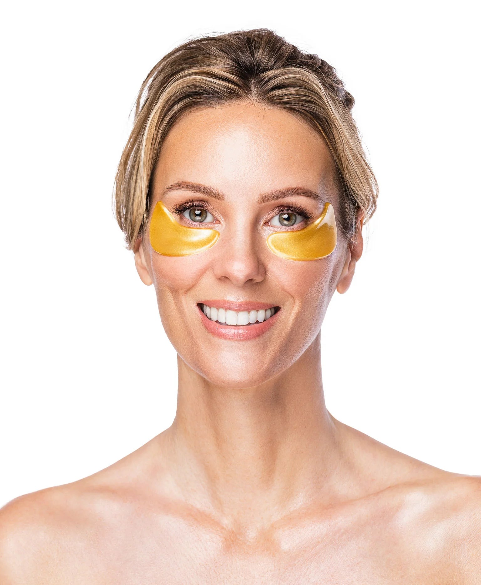 Knesko 24K Gold Eye Mask - Hydrating & Anti-Aging Under Eye Patches for Dark Circles & Puffiness - Perfect for Spa Night, Travel & Self Care Routine