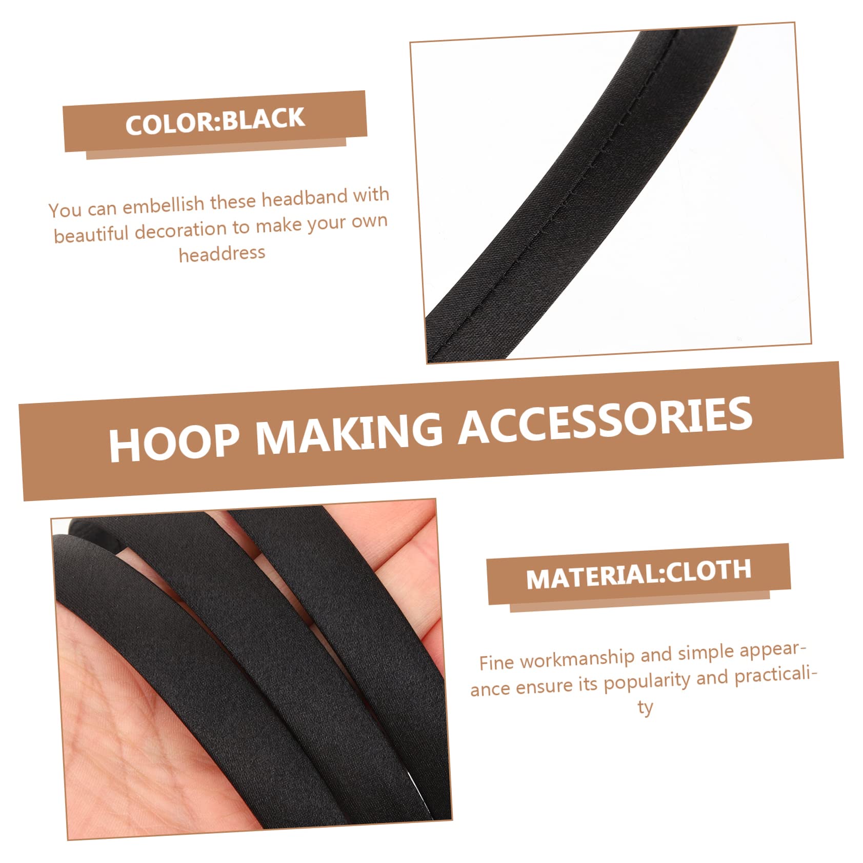 FOMIYES 12-Piece No Teeth Headbands for Women - Soft & Elegant Hair Hoop Accessories for Everyday Wear, Work, and Special Occasions