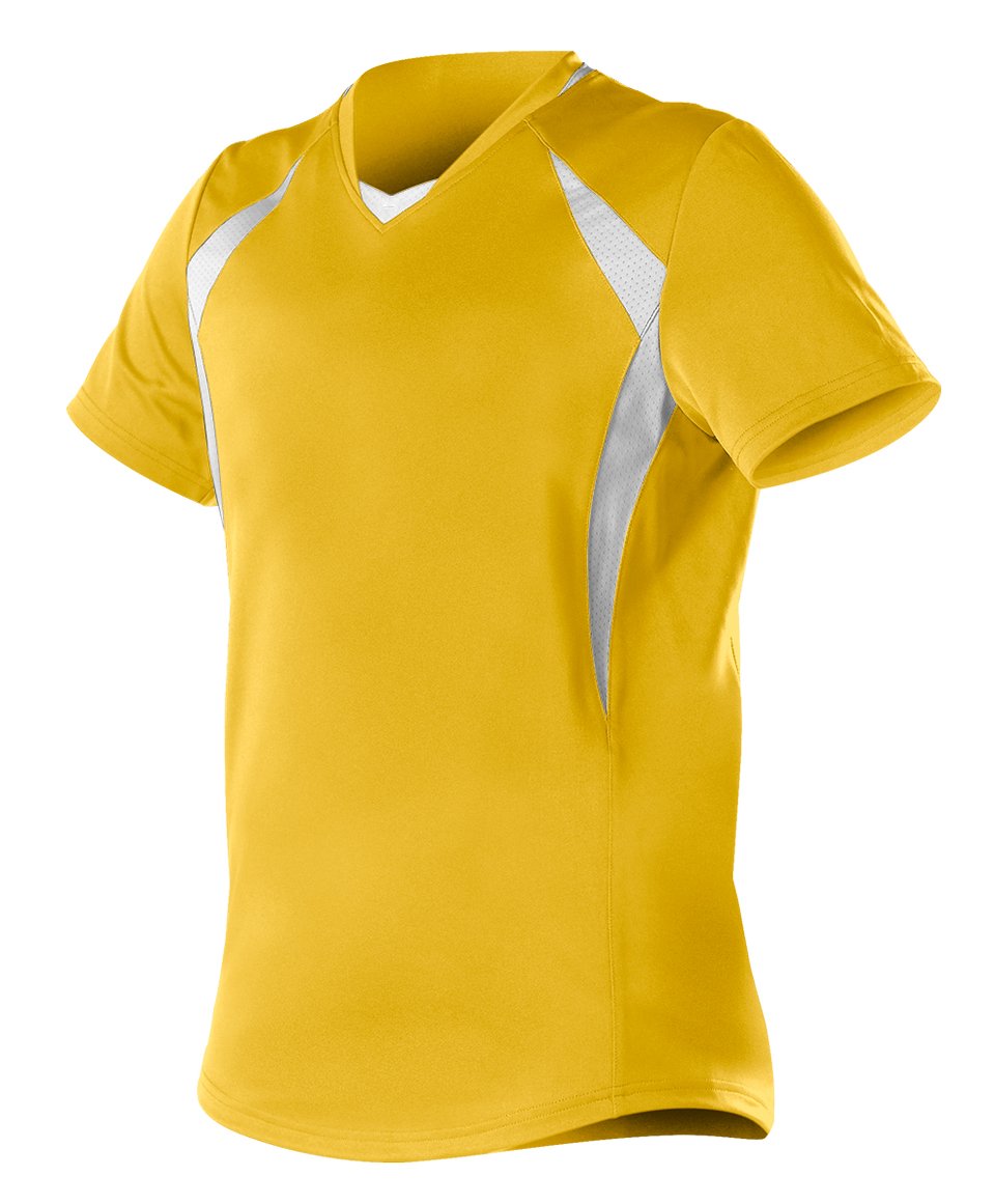 Alleson Athletic Girls' Braided Knit Fastpitch Softball Jersey - Perfect for Games, Practice & Team Uniforms