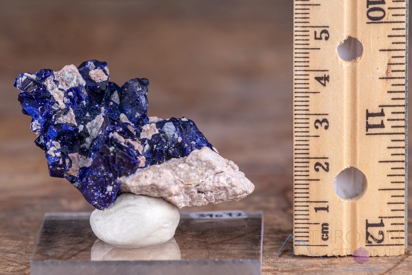 Natural Raw Azurite Crystal Cluster - Blue Mineral Specimen for Home Decor, Healing Stone, Unique Gift Idea (39072) | Perfect for Meditation, Feng Shui & Crystal Collectors