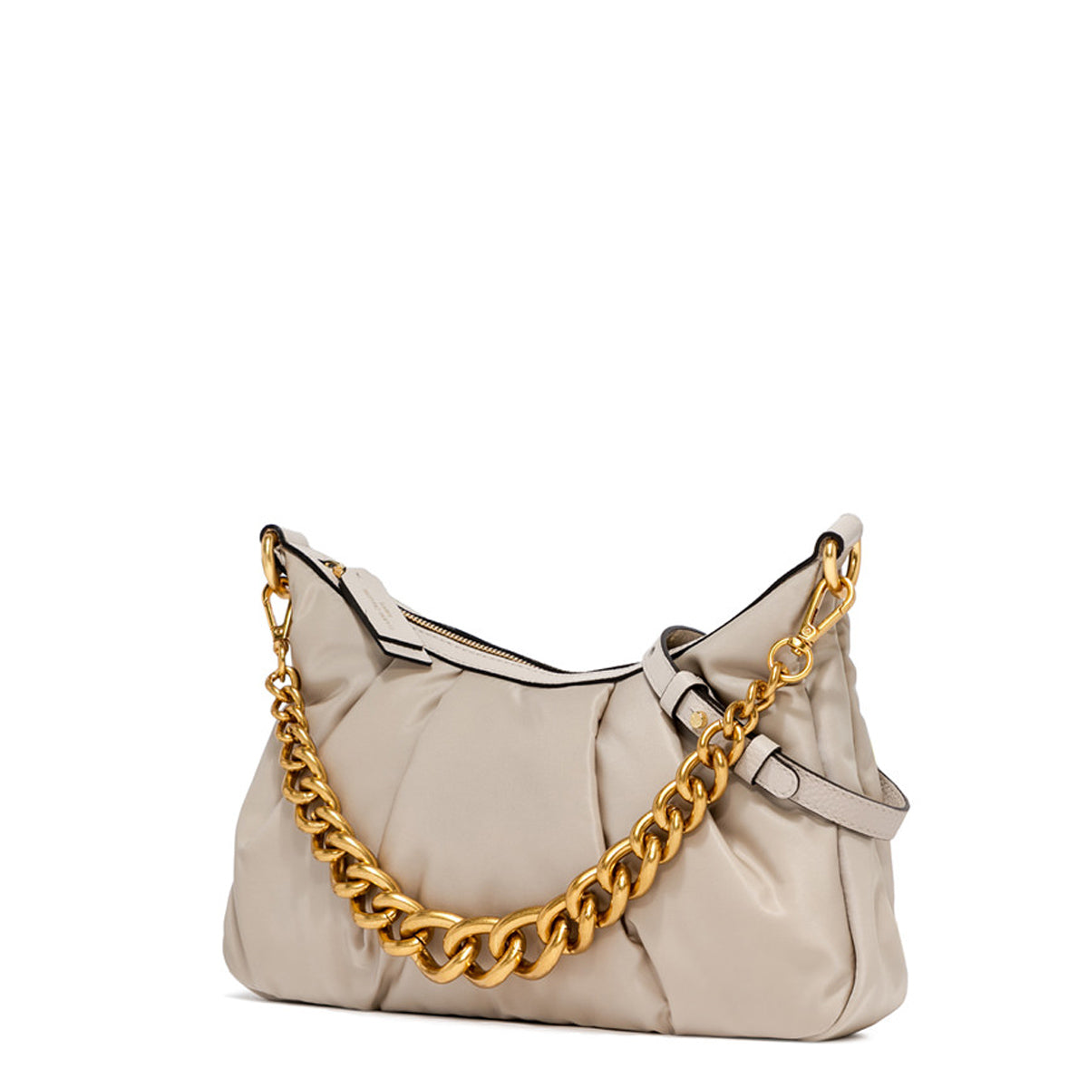 Gianni Chiarini Bonnie Nylon Vapore Shoulder Bag BS 8551/22AI NYL GRN - Lightweight Waterproof Crossbody Purse for Women, Perfect for Travel, Work & Everyday Use
