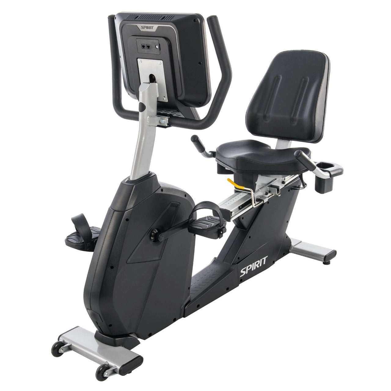 Spirit Fitness CR800 Recumbent Exercise Bike for Home Gym - Low Impact Cardio Workout for Seniors & Rehabilitation