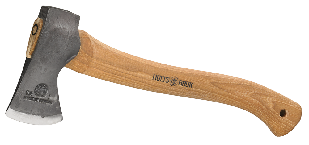Hults Bruk Almike Hatchet - Premium Swedish Hand Forged Axe for Camping, Hiking & Outdoor Survival | Perfect for Wood Splitting & Bushcraft