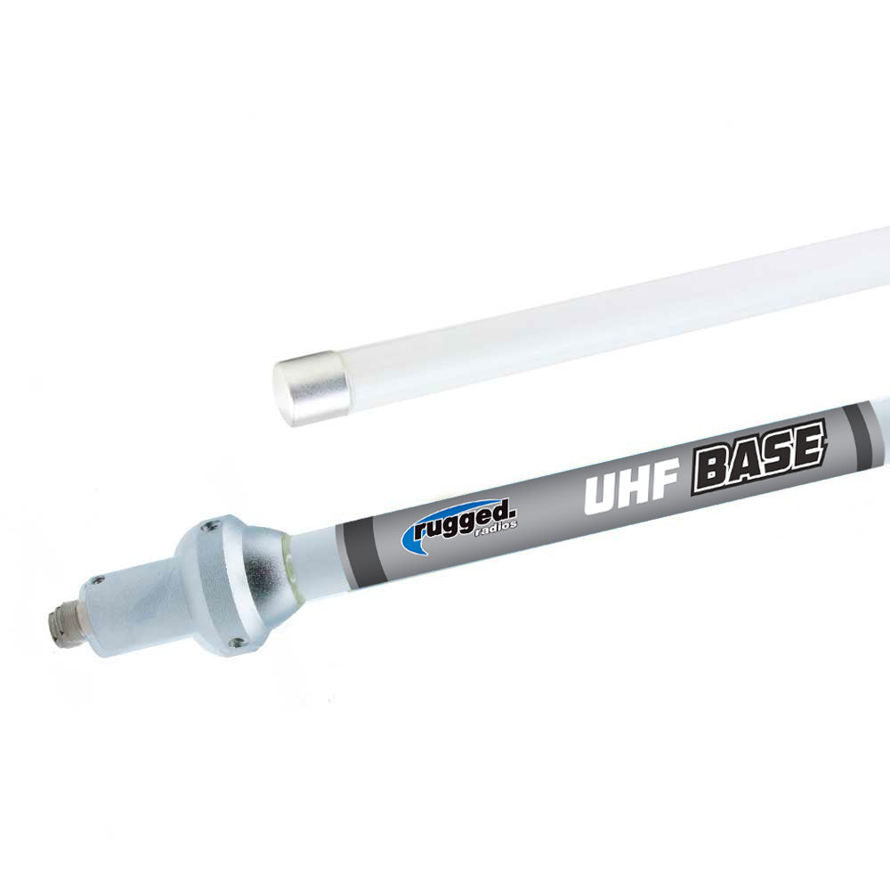High-Performance UHF Fiberglass Base Camp Antenna for Outdoor Adventures - Perfect for Camping, Hiking & Emergency Communication