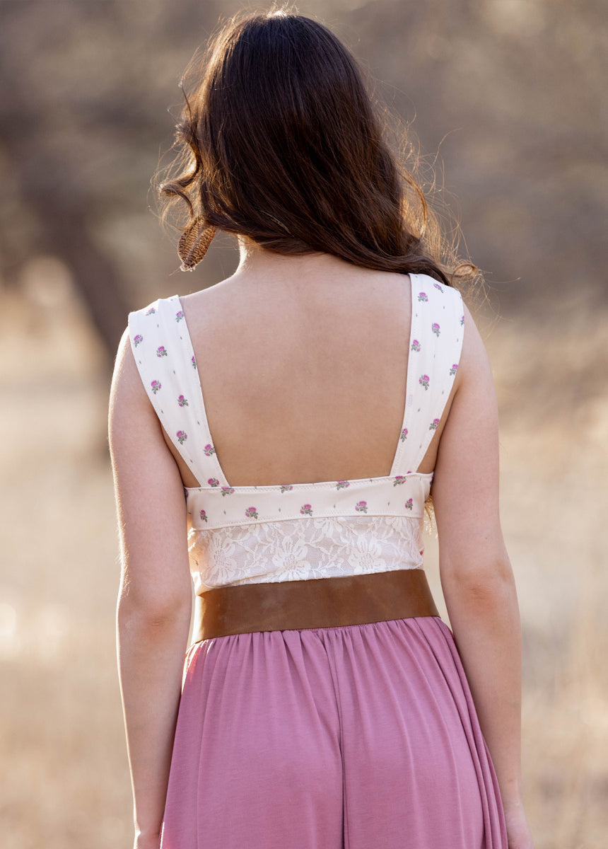 Theresa Skirt in Mauve | Women's Flowy Midi Skirt | Elegant Casual & Office Wear | Perfect for Spring & Summer Outfits