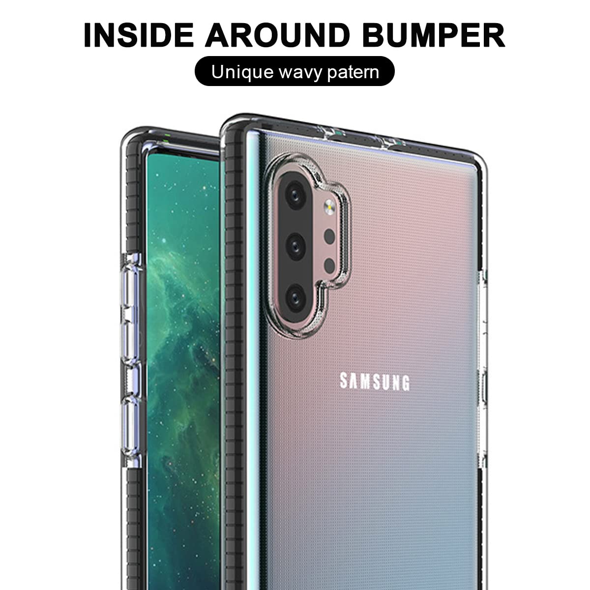 Custom Printed Samsung Galaxy Note 20 Phone Case - HD Photo Soft TPU Cover with Full Body Protection | Anti-Scratch Durable Case | Perfect Personalized Gift for Men & Women | Black | Ideal for Everyday Use, Travel & Special Occasions