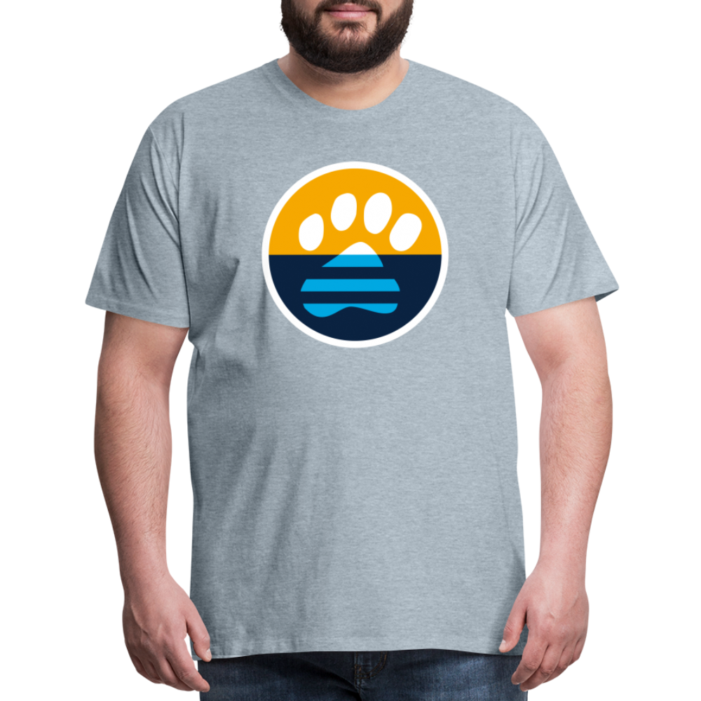 Premium MKE Flag Paw Classic T-Shirt - Comfortable & Stylish Unisex Tee for Casual Wear, Outdoors, and Milwaukee Pride