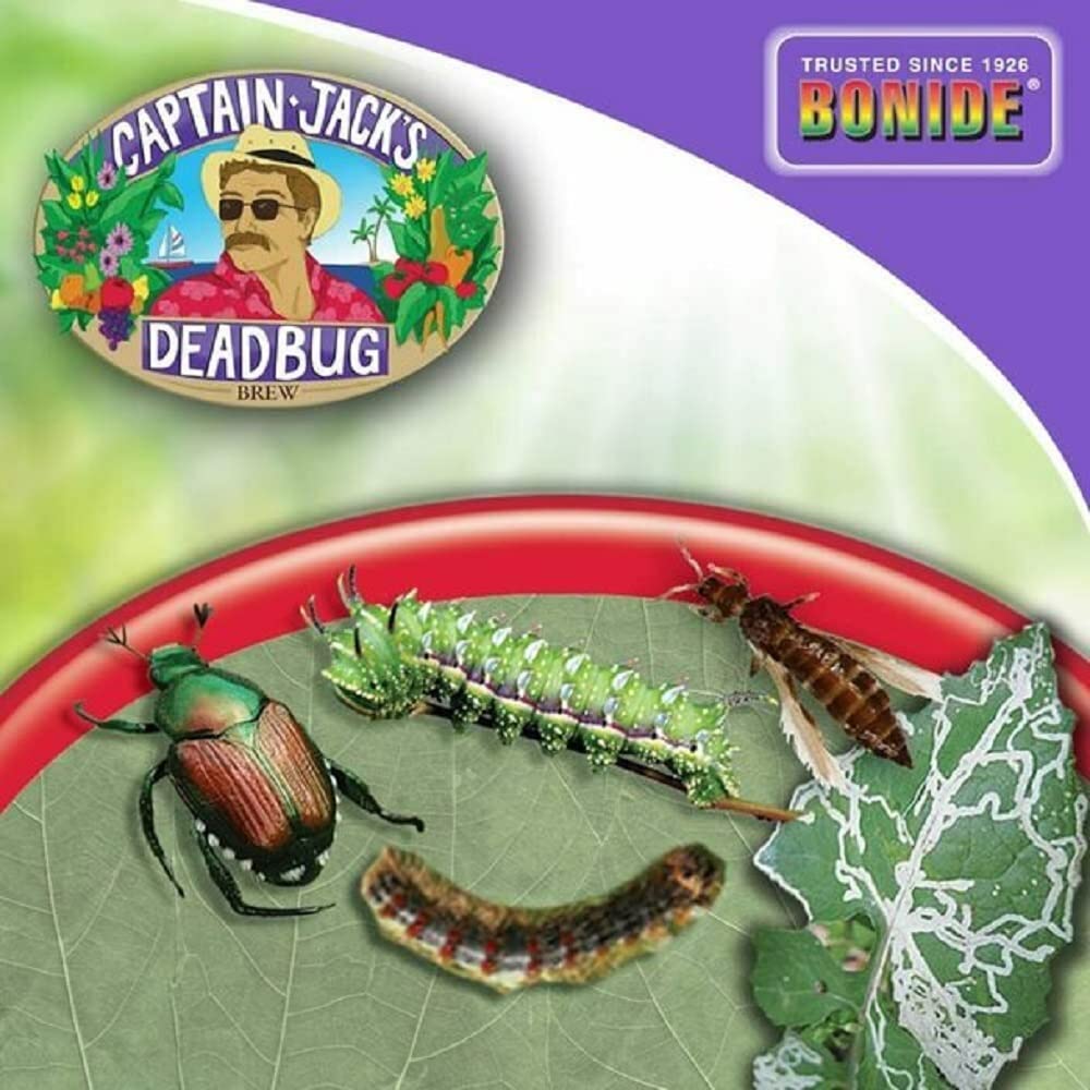 Bonide Captain Jack's Deadbug Brew Dust 1.5 lb (3-Pack) | Organic Insecticide for Gardens, Lawns & Plants | Kills Aphids, Beetles & Caterpillars | Safe for Vegetables, Fruits & Flowers