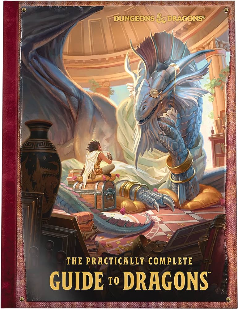 D&D Complete Guide to Dragons - Dungeons & Dragons RPG Book for Players & DMs - Perfect for Fantasy Gaming Sessions & Campaigns