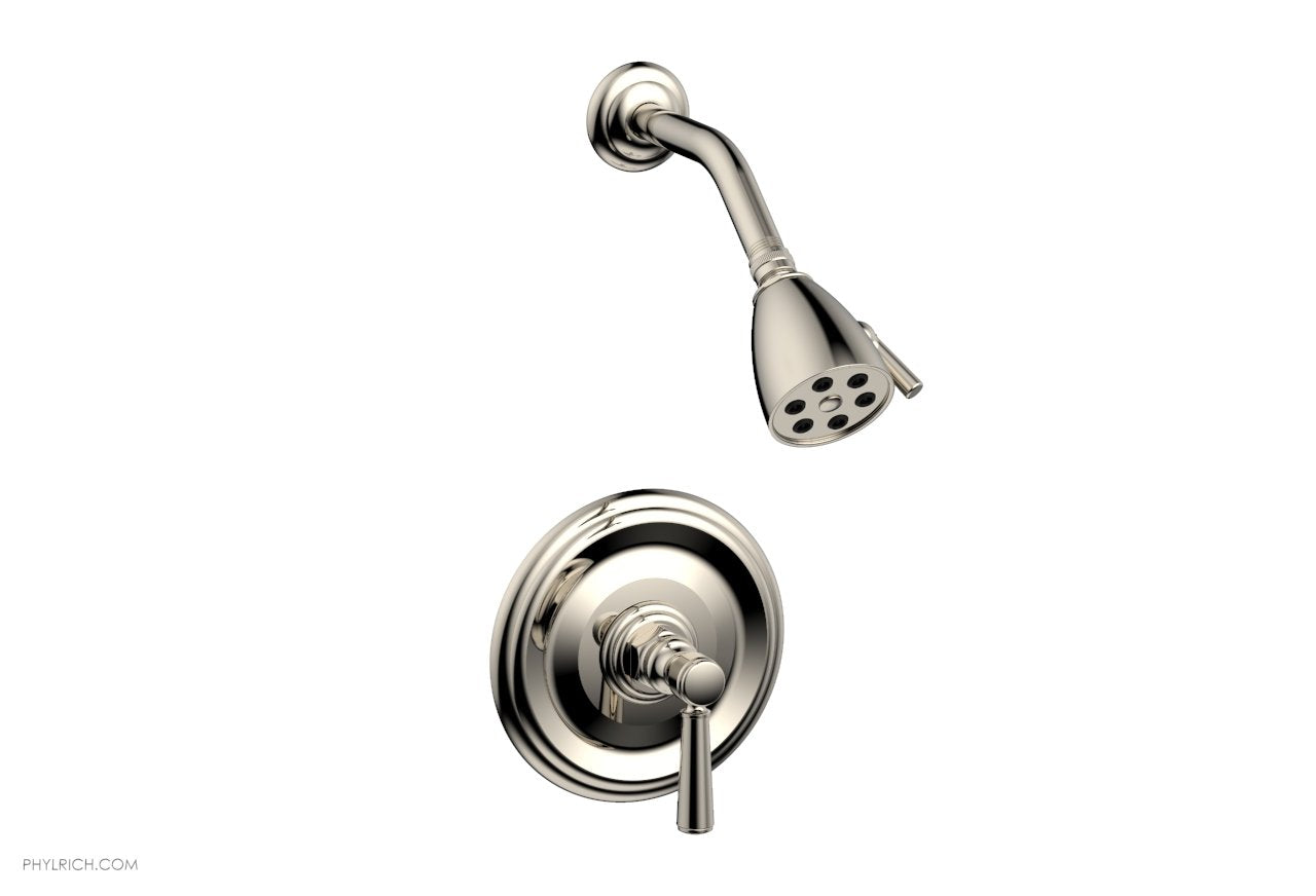 HEX TRADITIONAL Pressure Balance Shower Set 500 22 - Chrome Finish Bathroom Faucet for Modern Homes | Perfect for Master Bath, Guest Bath & Spa Retreats