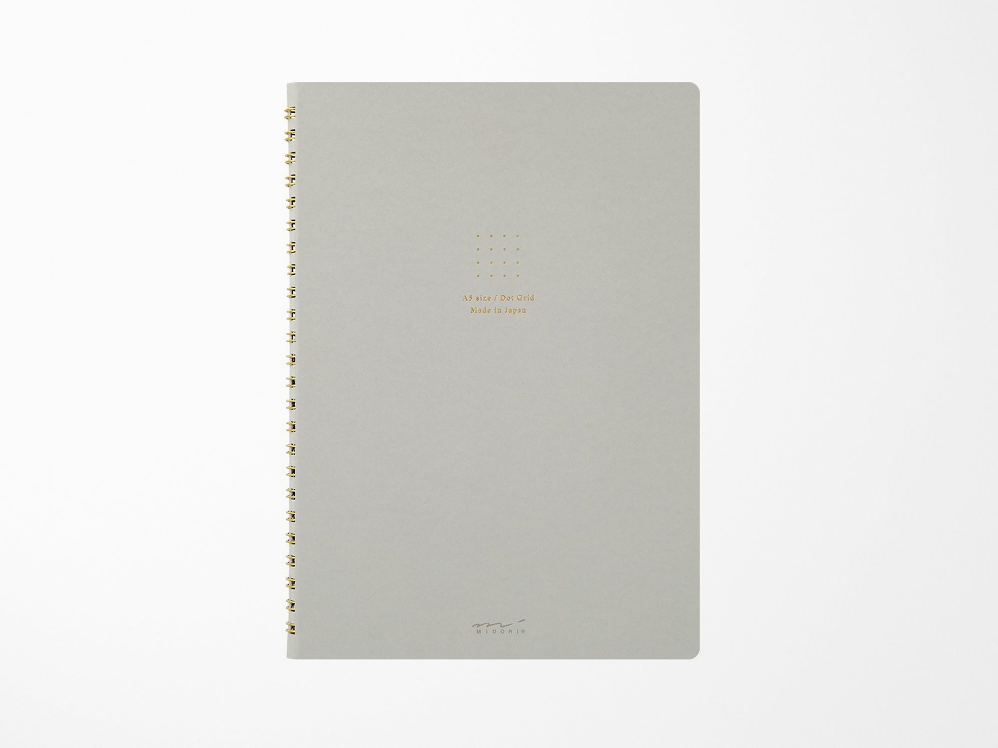 Midori A5 Ring Color Notebook - Dot Grid Journal for Bullet Journaling, Note Taking & Planning | Perfect for Students, Artists & Office Use