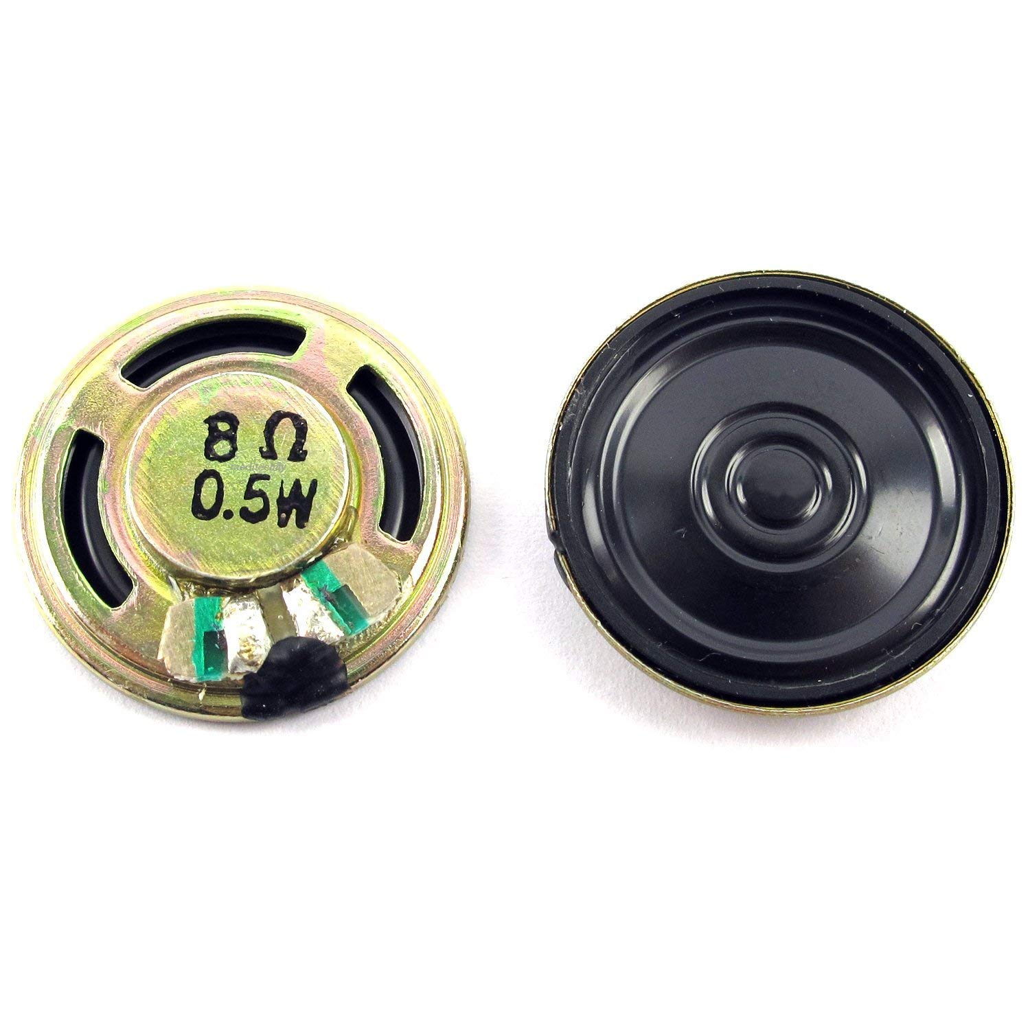 2PCS Replacement Speakers for Nintendo Game Boy Color & Game Boy Advance (GBA/GBC) - High Quality Sound Box Repair Parts for Gaming Console Restoration & DIY Projects