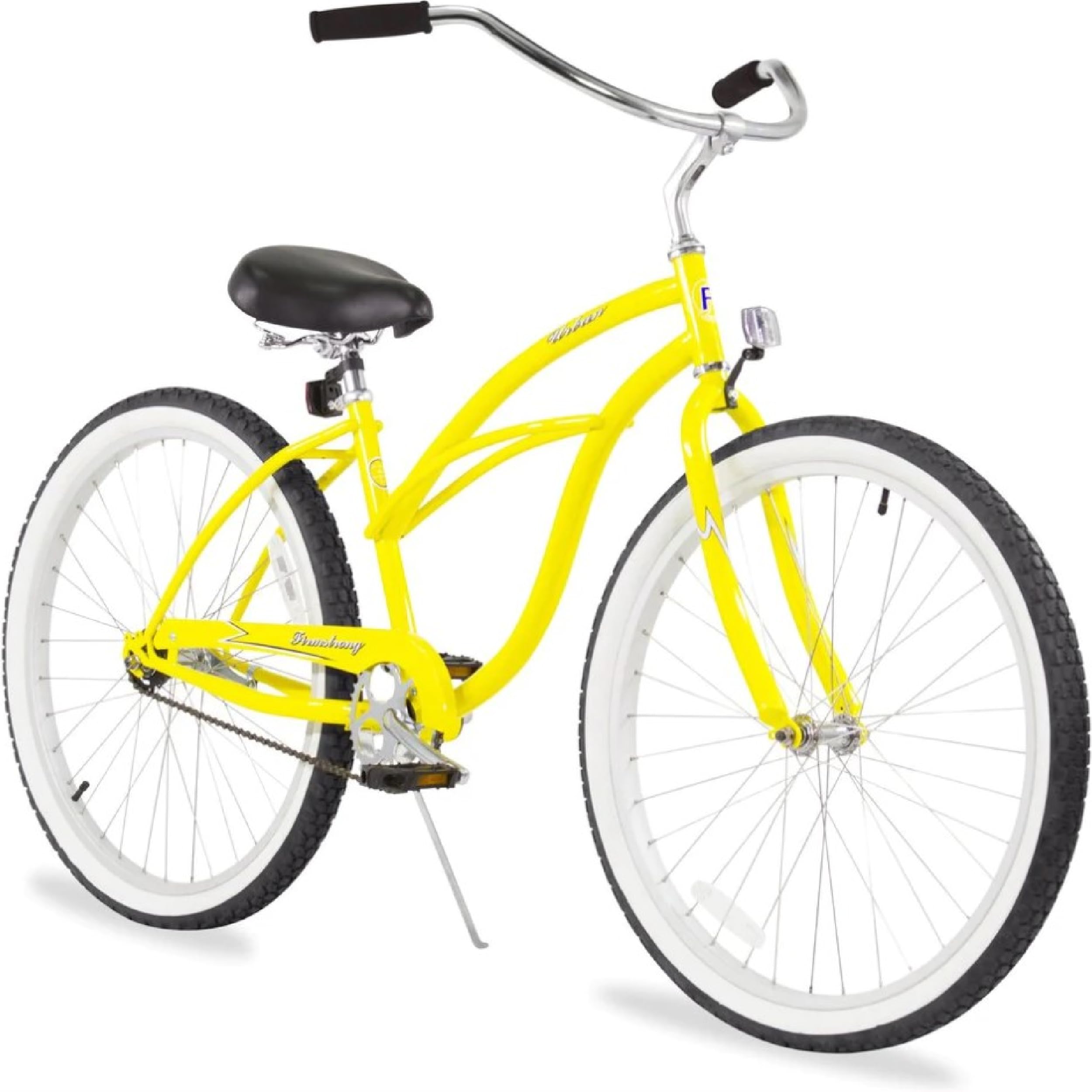 Firmstrong Urban Lady Beach Cruiser Bike - Comfortable Women's Cruiser Bicycle for Leisure Riding, Commuting & Beach Outings