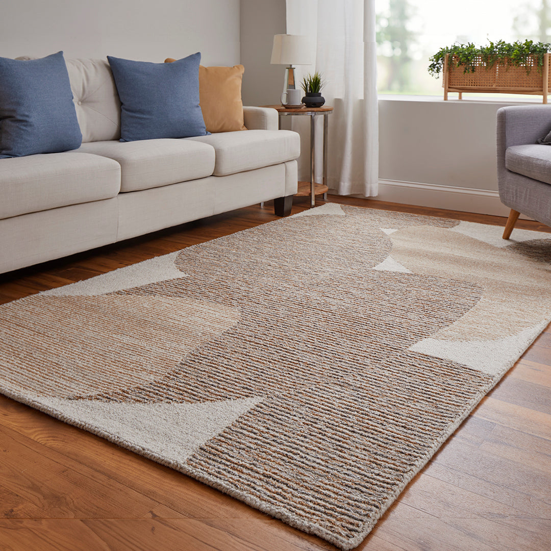 Pollock Ivory Rug – Soft & Stylish Area Rug for Living Room, Bedroom, or Office – Perfect for Home Decor & Cozy Spaces