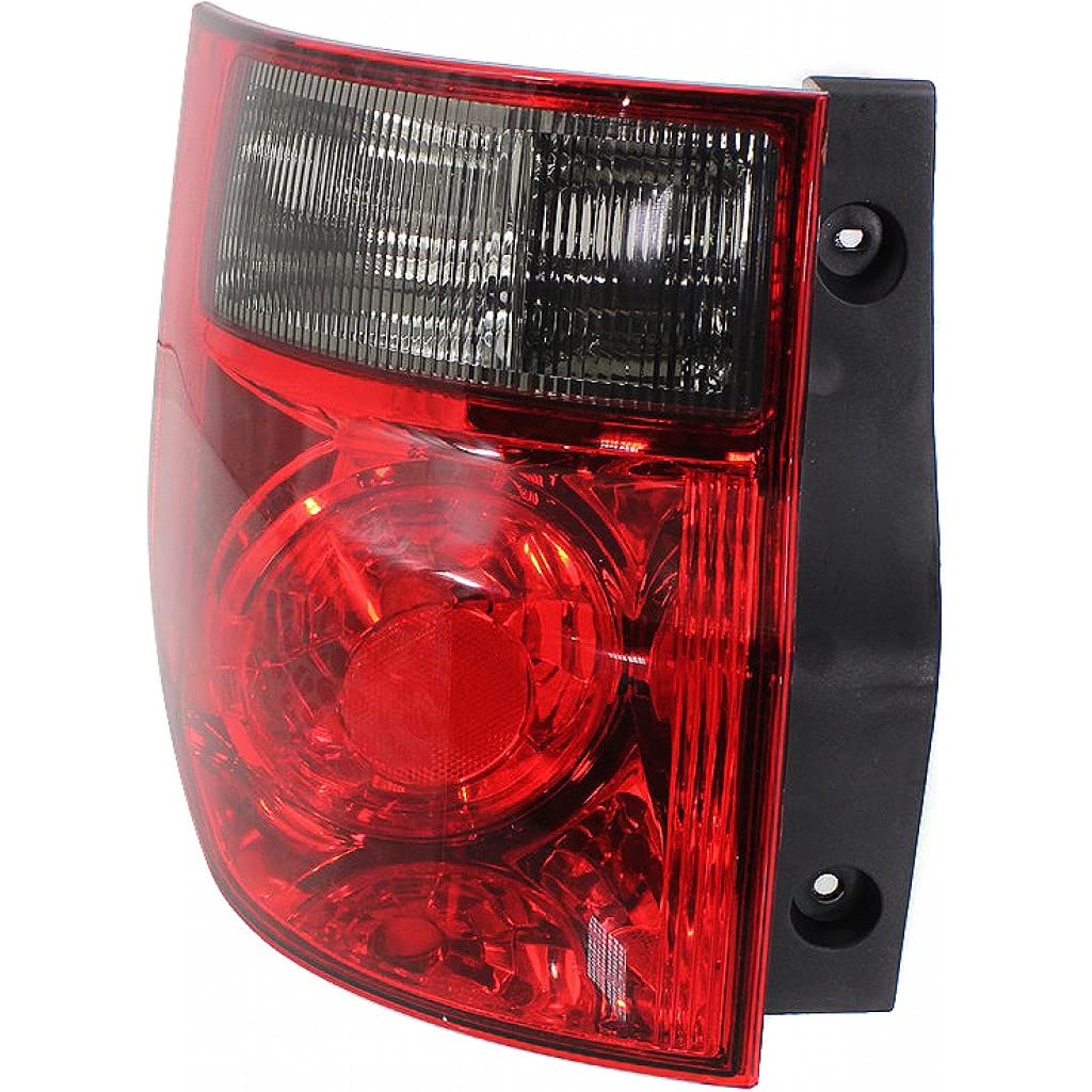 Honda Element Tail Light Assembly 2003-2008 - Driver Side DOT Certified with Bulbs | HO2818125 33551-SCV-A01 | Perfect for Replacement & Night Driving Safety (EX Trim)