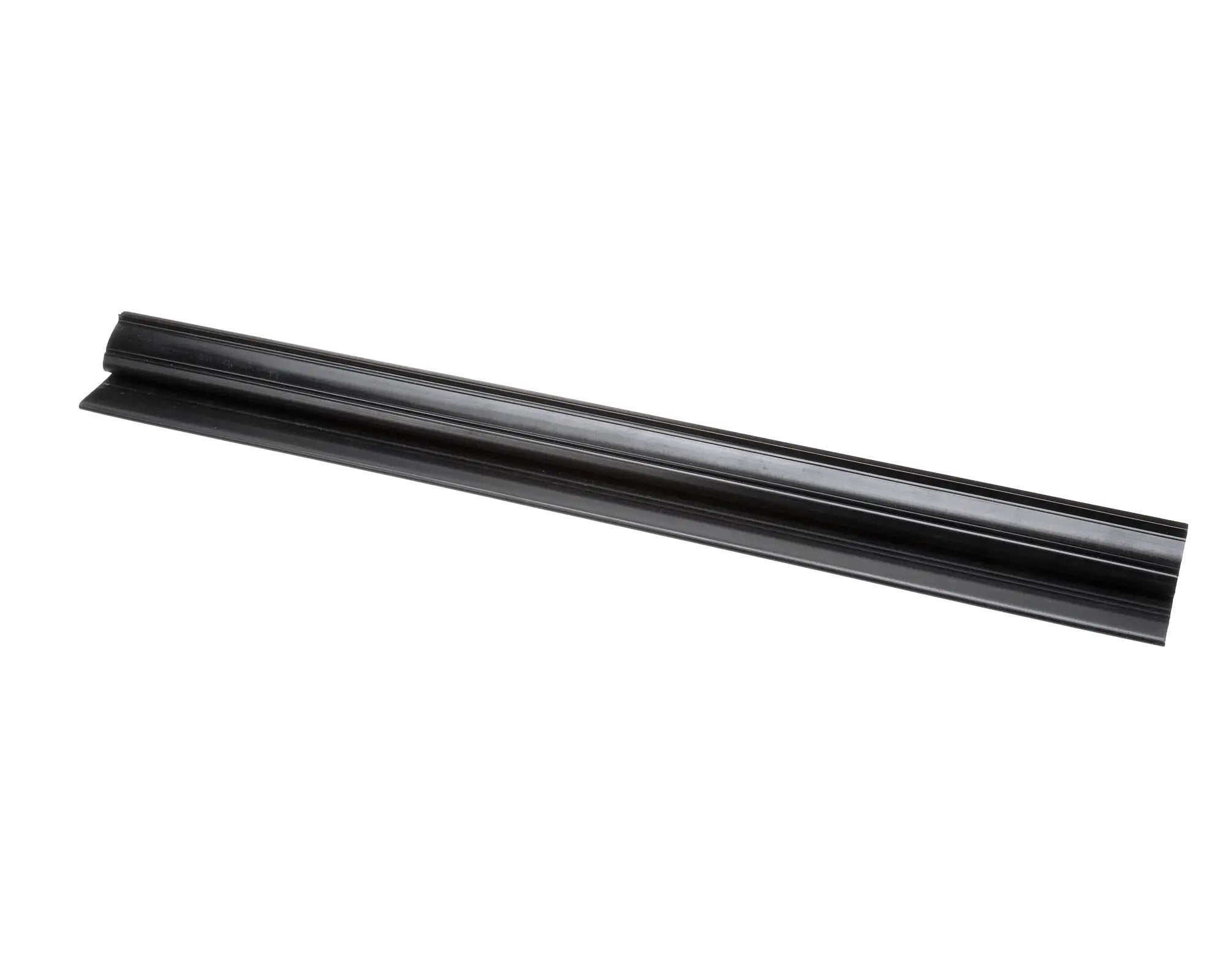 Atosa WA300003 Black Price Tag Molding Strip - Durable Retail Display Shelf Label Holder for Supermarkets & Stores