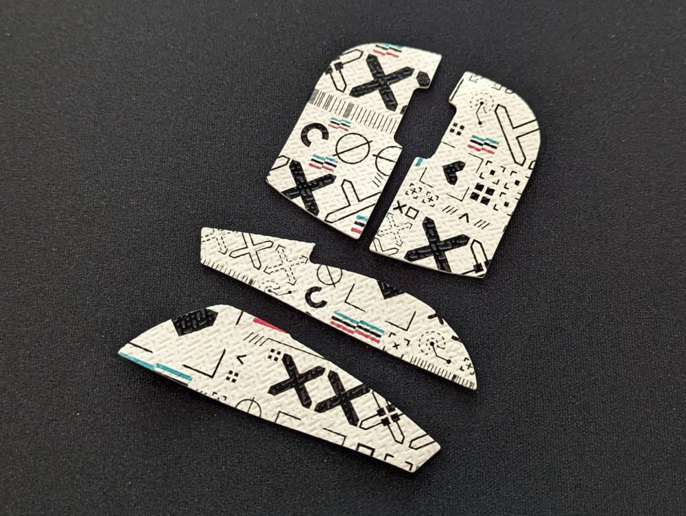 BT.L Mouse Grip for Endgame XM2w & XM2we - YHG White Ergonomic Gaming Mouse Grip Tape - Perfect for FPS, MOBA, and Esports Gaming