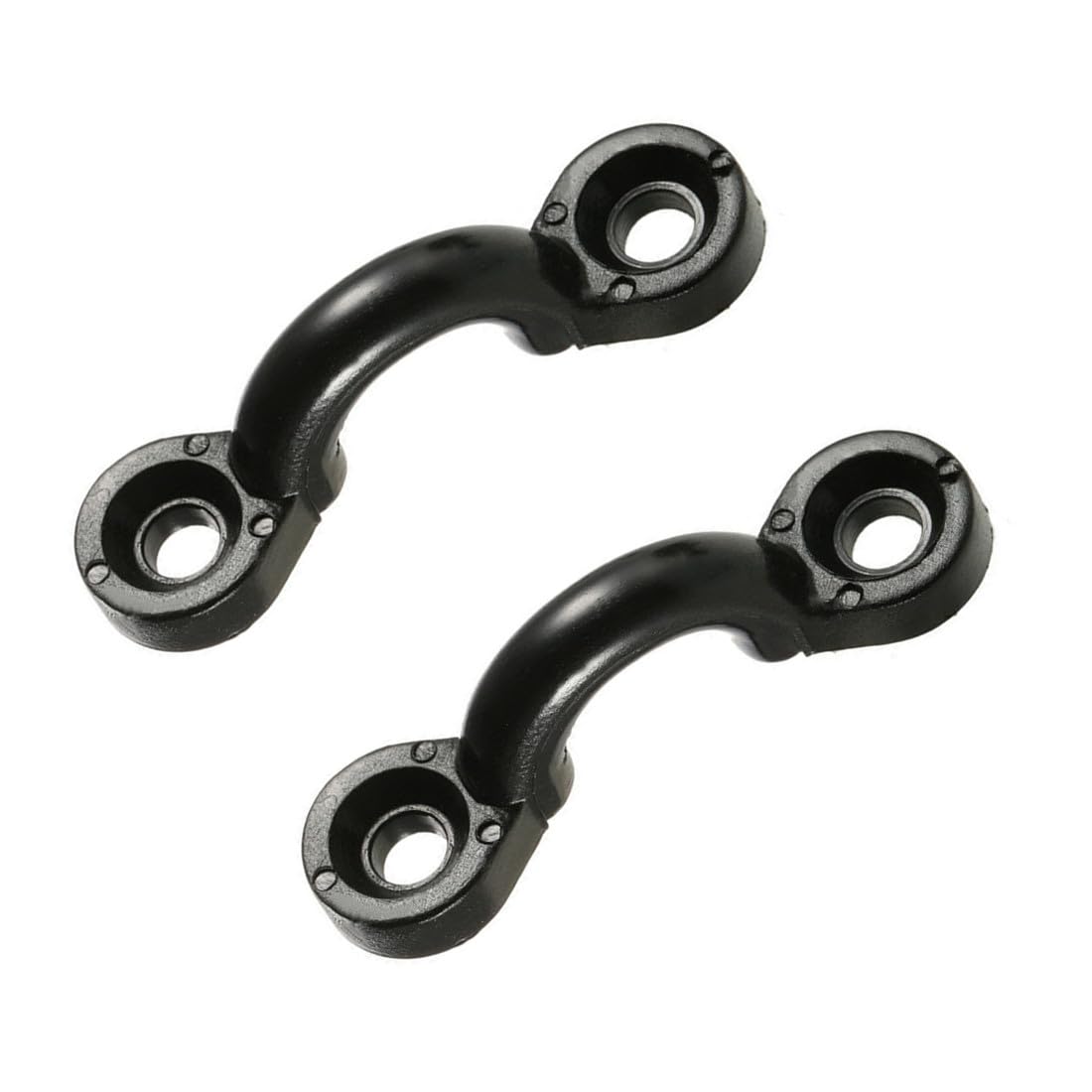 20pcs Kayak Tie Down Loops - Nylon Padeye & Stainless Steel Screws for Canoe Boat Kayaking Accessories - Perfect for Deck Rigging & Water Sports