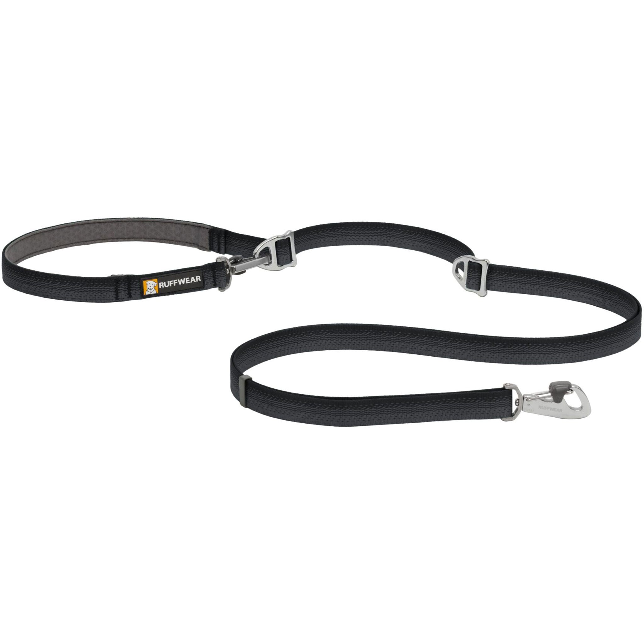 Ruffwear Switchbak Hands-Free Dog Leash - Adjustable Bungee Shock Absorbing for Running, Hiking & Walking - Basalt Gray - Perfect for Active Pet Owners & Outdoor Adventures