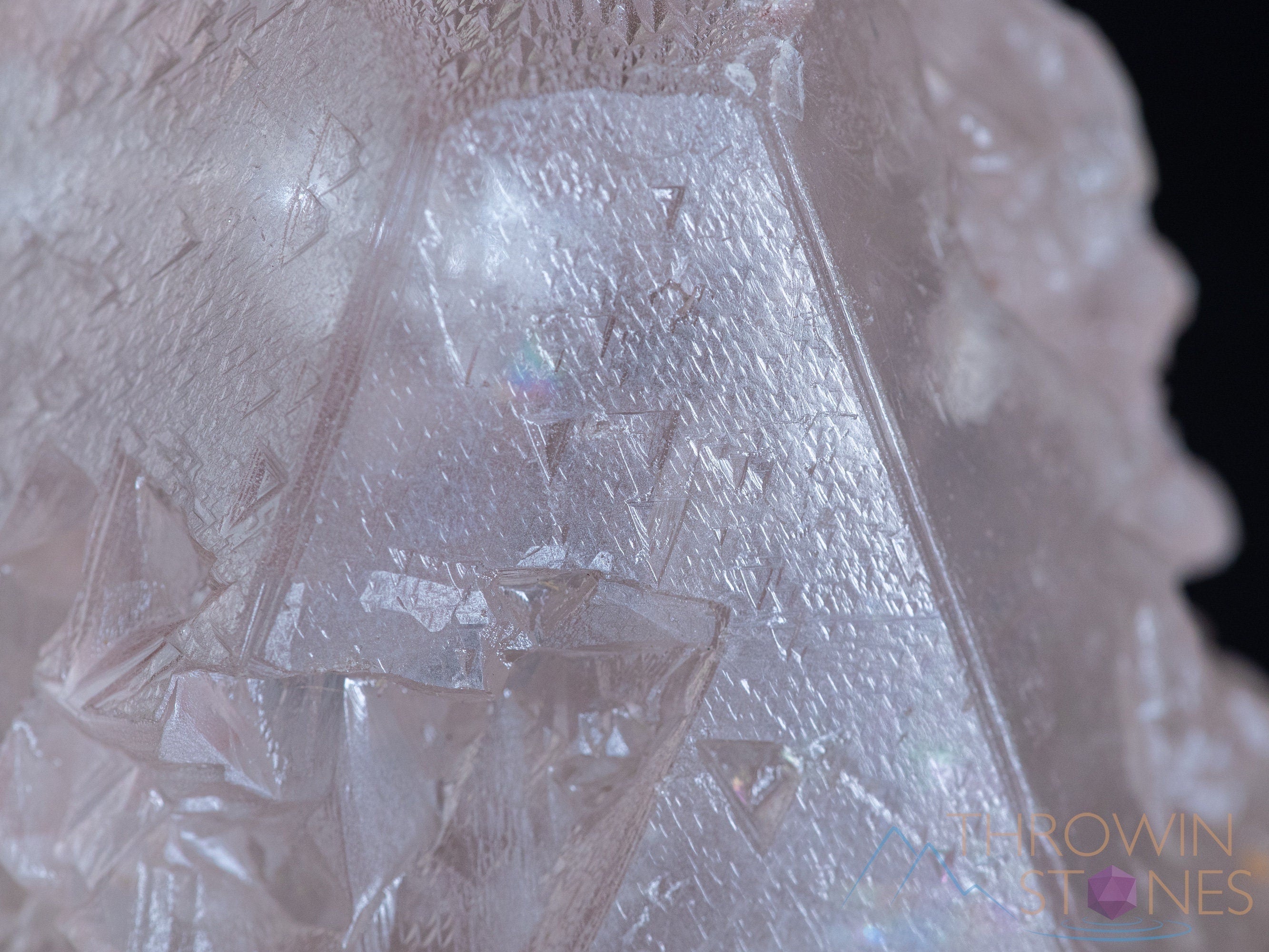 NIRVANA QUARTZ Etched Ice Himalayan Quartz Raw Crystal - Natural Healing Stone for Home Decor, Housewarming Gift, Meditation & Spiritual Use