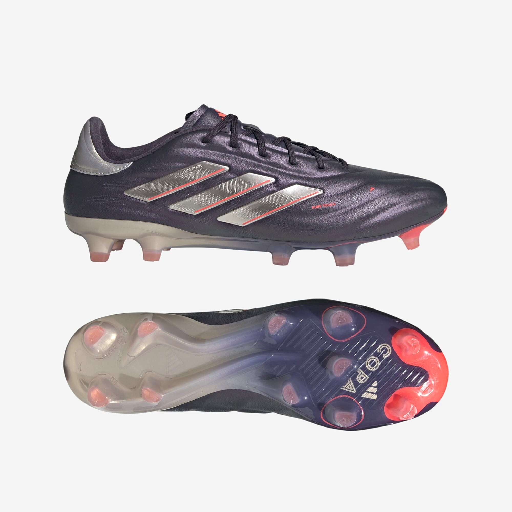 adidas Copa Pure 2 Elite Soccer Cleats - Lightweight Football Shoes for Men with Enhanced Grip & Comfort - Perfect for Professional Matches, Training & Turf Games