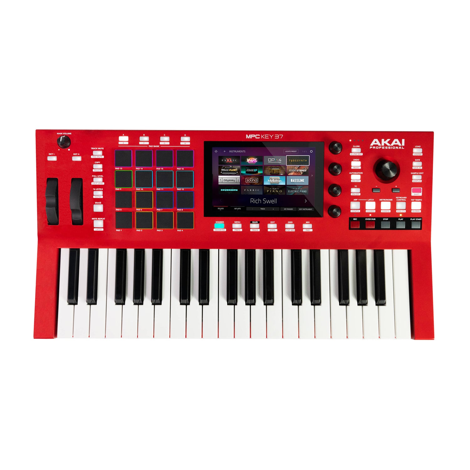 Akai Professional MPC Key 37 Standalone Music Production Controller Keyboard - Perfect for Beat Making, Music Creation & Studio Production