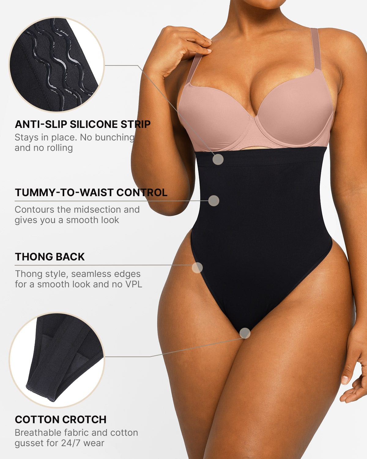 Eco-Friendly Seamless Shaping Panties for Women - Tummy Control Underwear for Everyday Comfort & Slimming - Perfect for Work, Yoga & Special Occasions