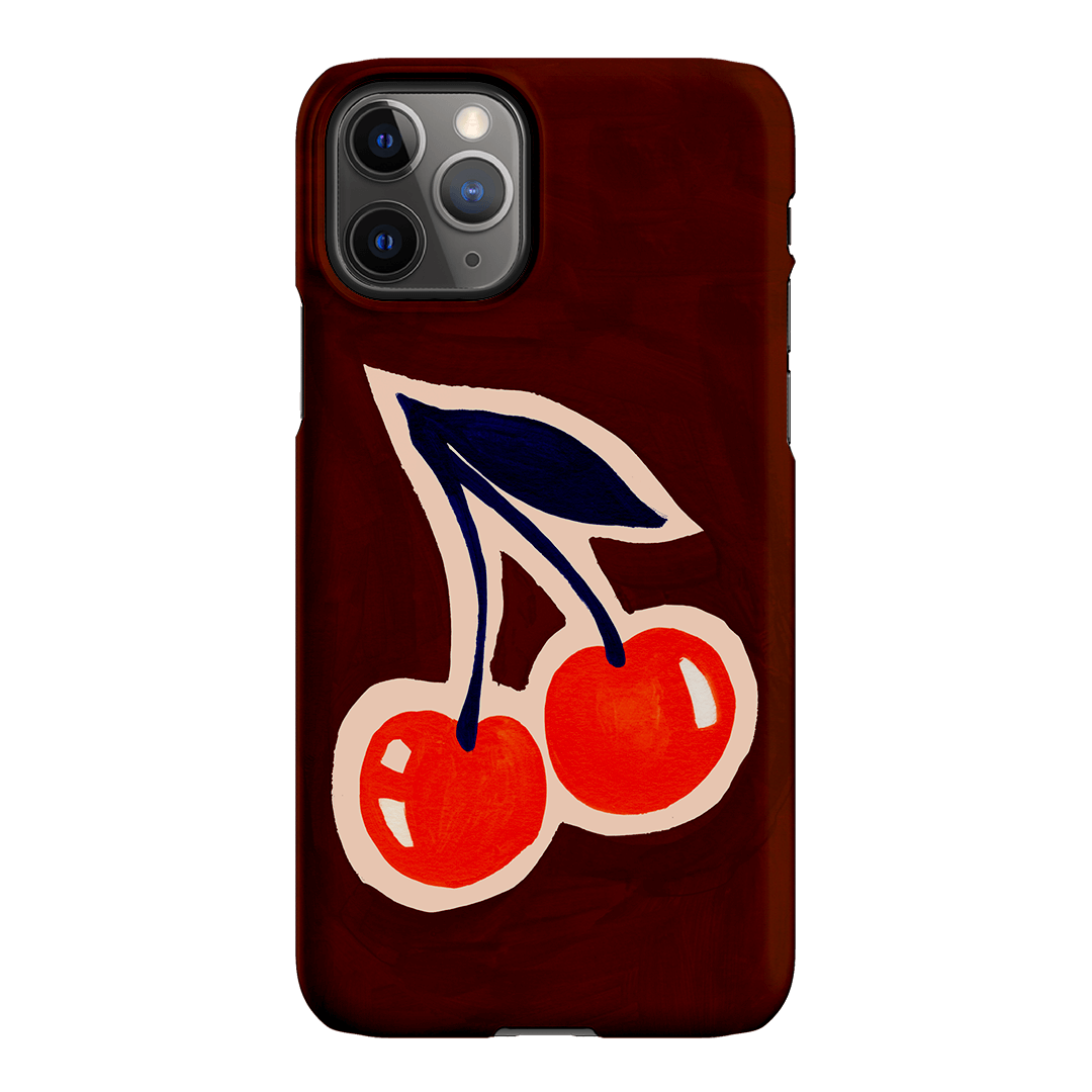 Premium Shockproof Cherry Pattern Phone Case for iPhone & Samsung - Trendy & Durable Protection for Everyday Use & Outdoor Activities