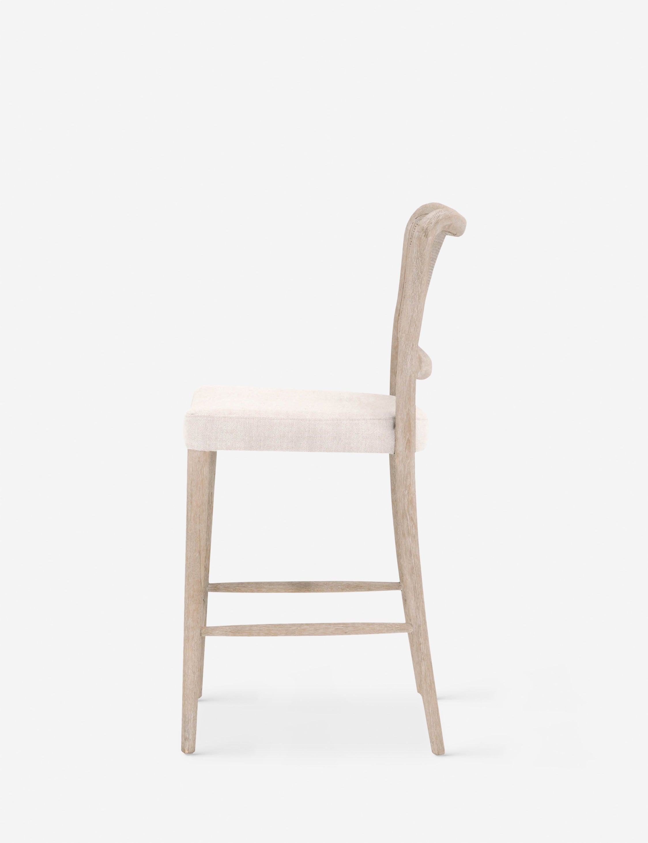 Aniston Counter Stool - Modern Kitchen Bar Stools with Back Support, Adjustable Height for Breakfast Nook, Kitchen Island & Home Bar Use
