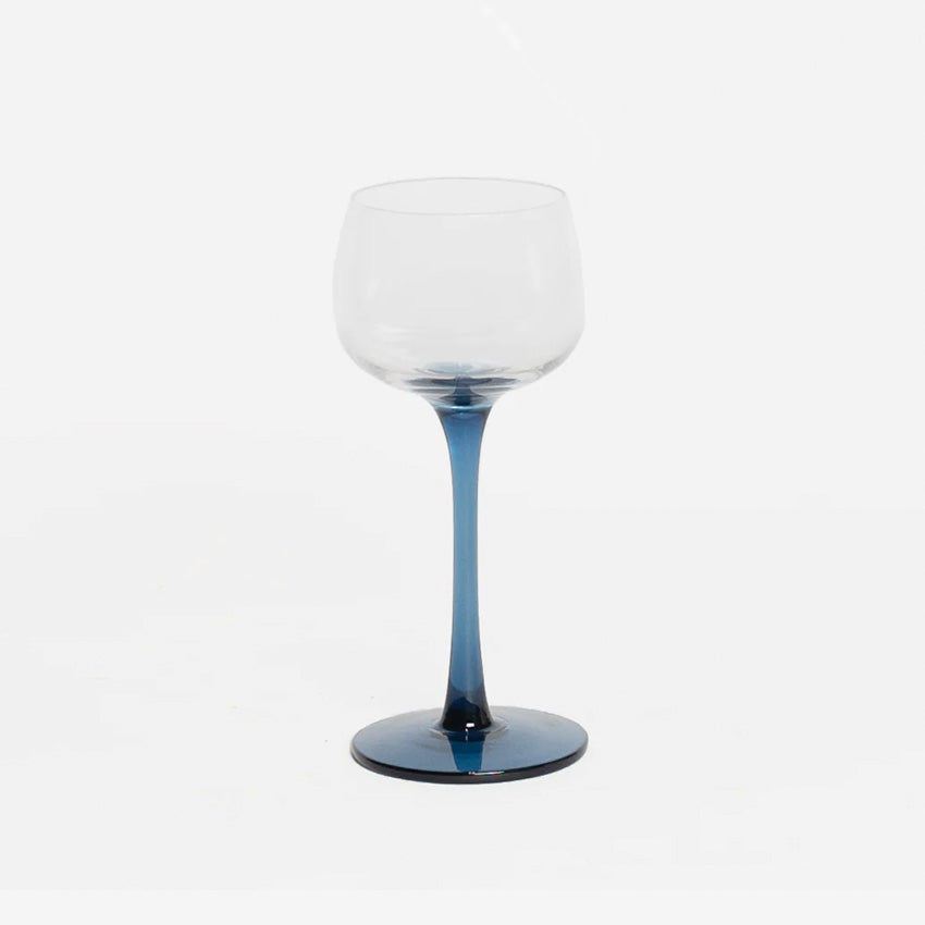 Bitossi Home Emporio Small Goblets Set of 4 - Elegant Glassware for Wine, Cocktails & Desserts - Perfect for Dinner Parties, Weddings & Home Decor